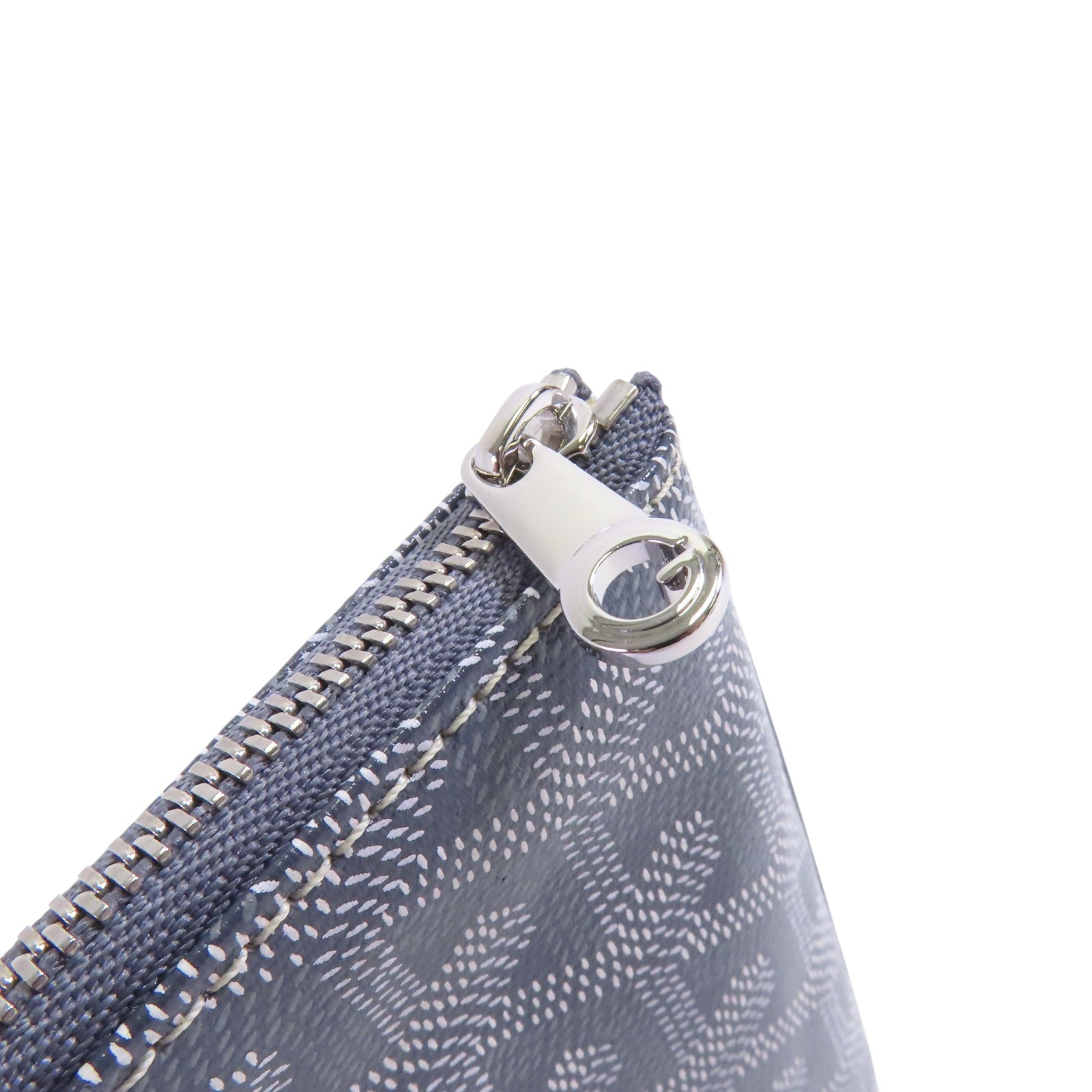 GOYARD 塗層帆布Pouch銀扣手拿包