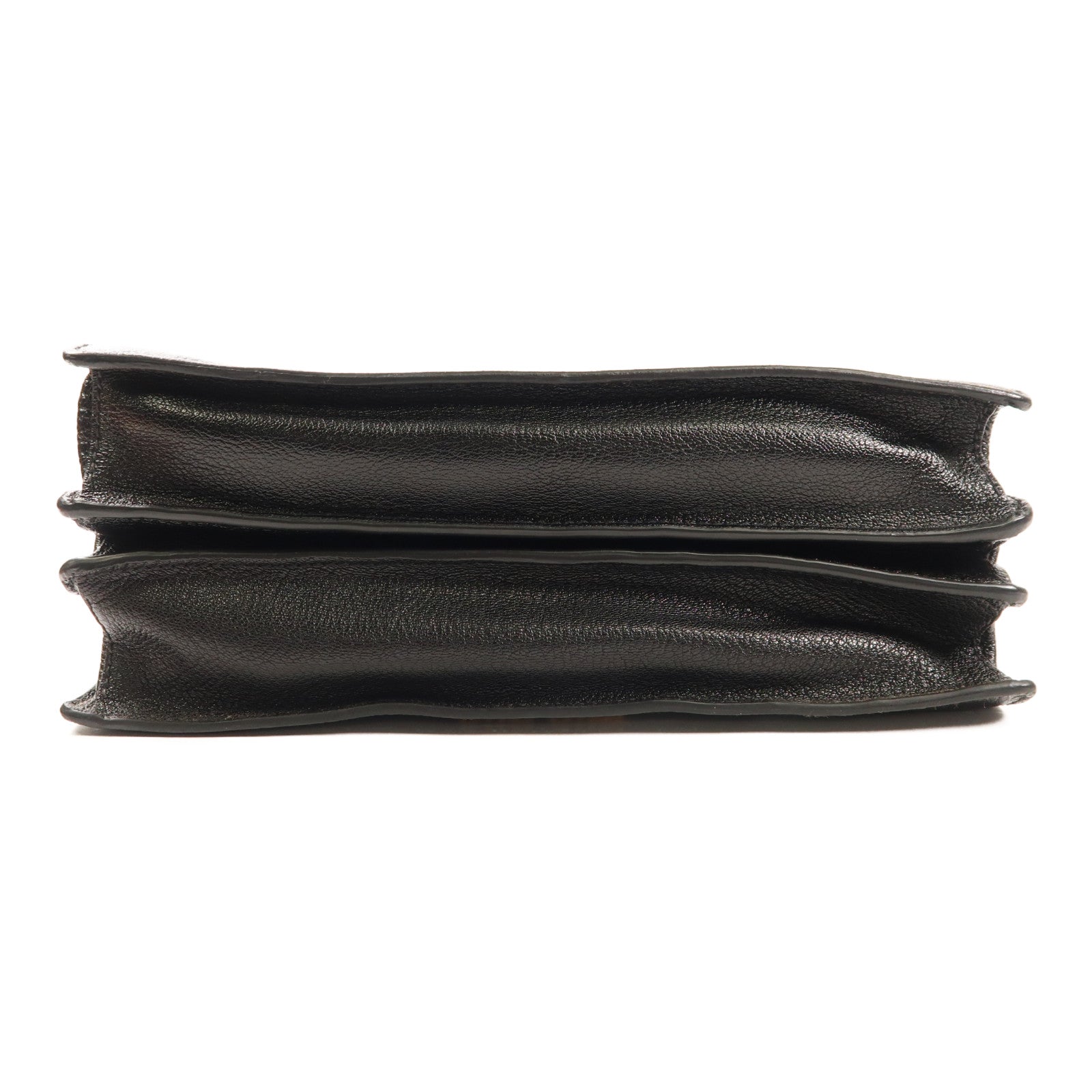 Miu Miu 牛皮皮革2 Way Shoulder金扣手挽肩背兩用袋