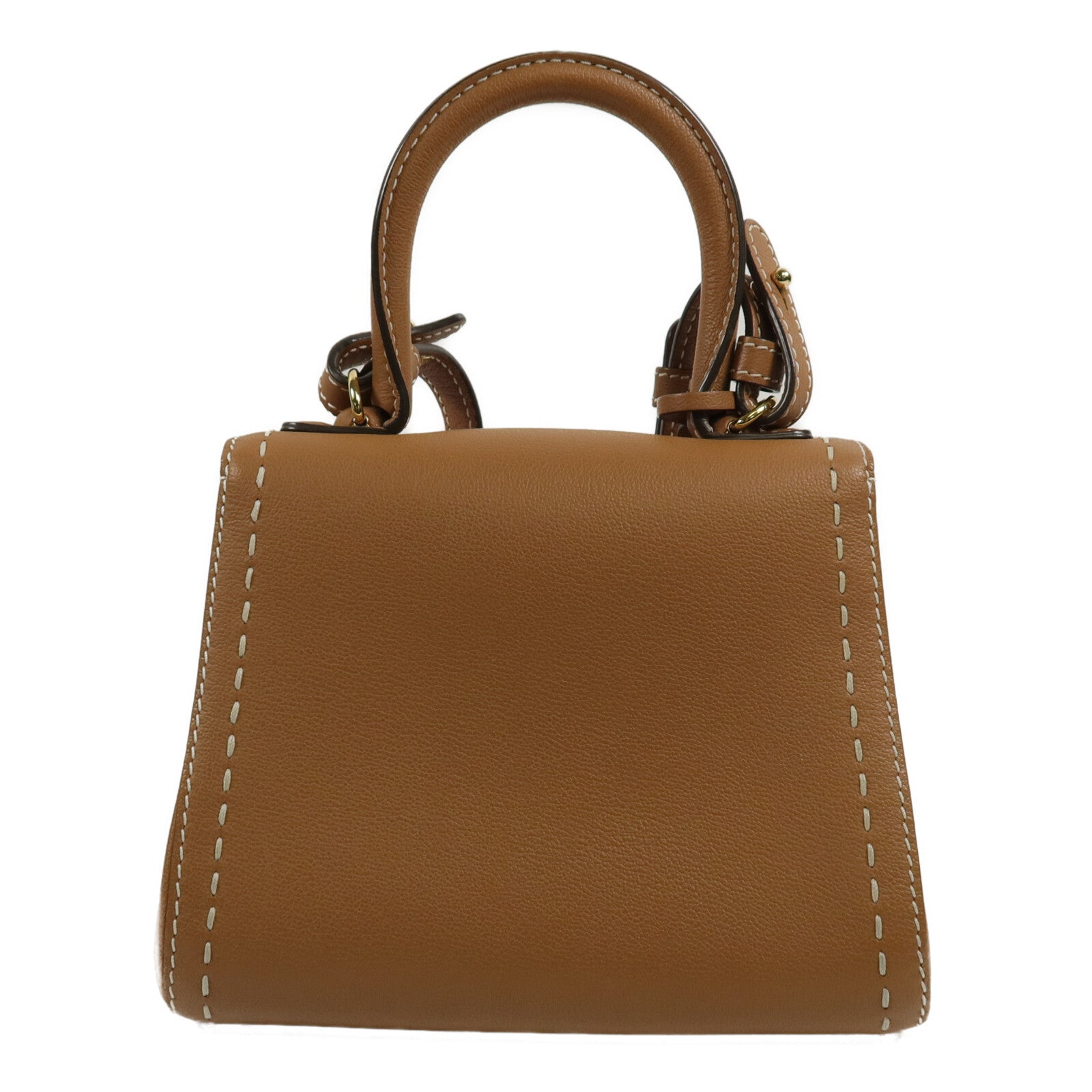 Delvaux 牛皮皮革Brillant Mini手挽肩背兩用袋