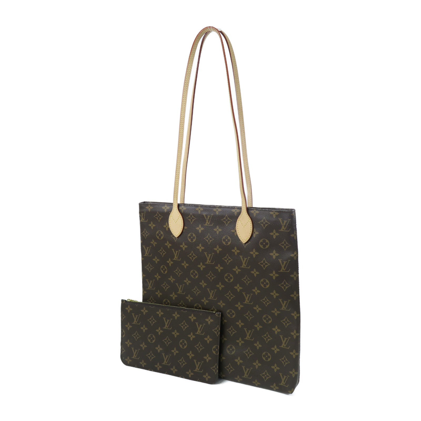 LOUIS VUITTON **【激減優惠】Monogram Carry It Tote Bag金扣手挽袋啡色
