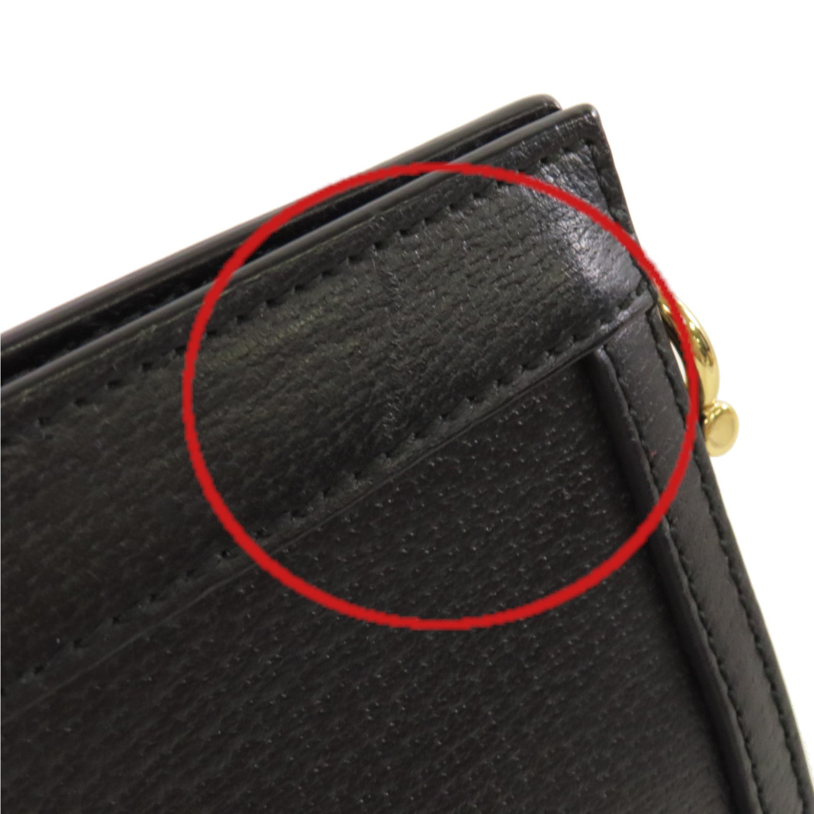 GUCCI 牛皮皮革Ophidia GG Shoulder Bag鏈帶肩背袋黑色