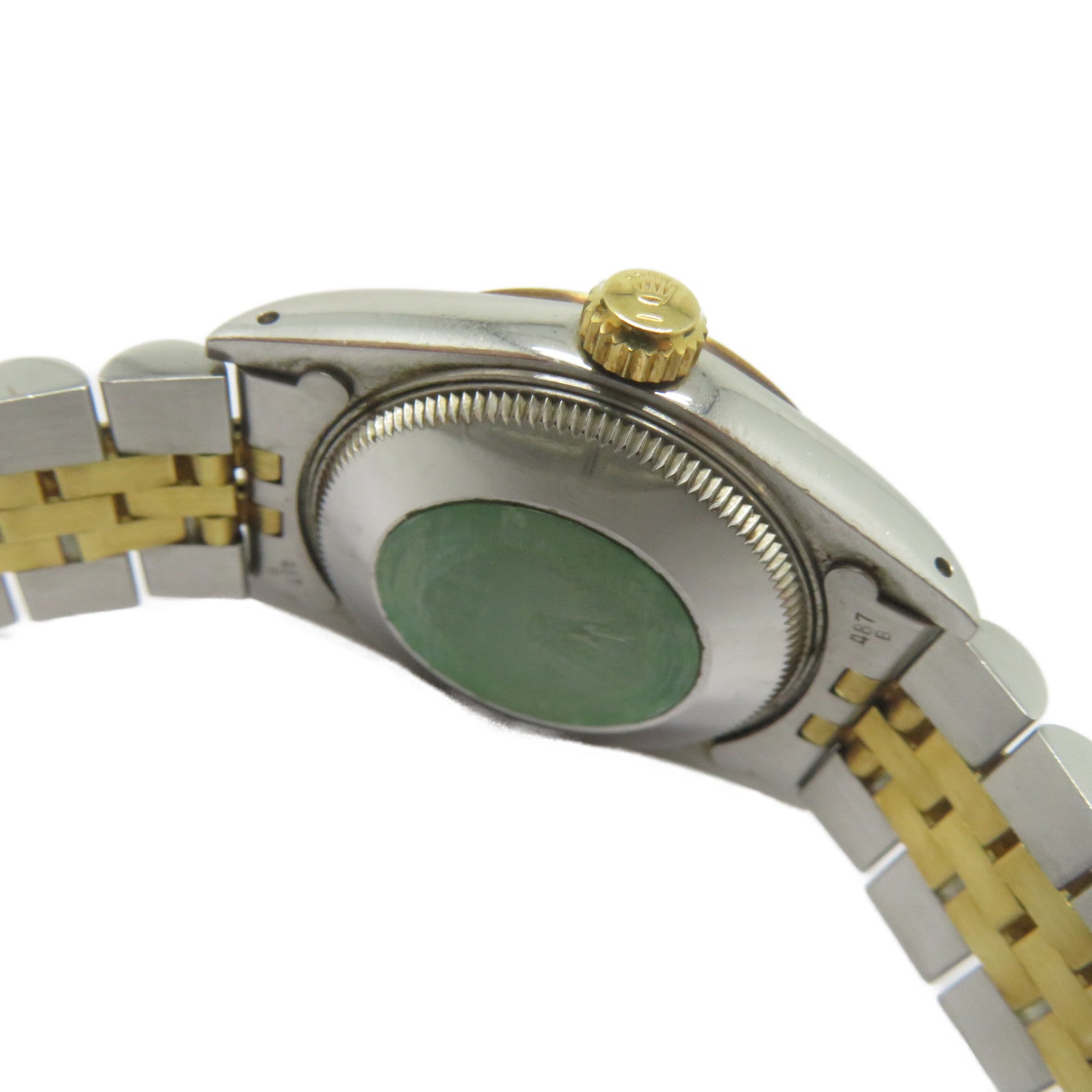 ROLEX Datejust (1993) 18K黃金/不鏽鋼手錶自動機芯金色