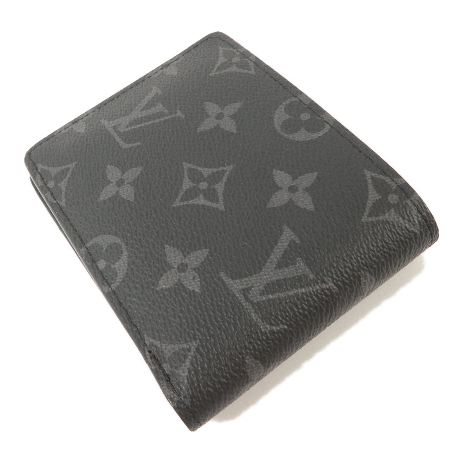 LOUIS VUITTON Monogram Eclipse Multiple Wallet錢包