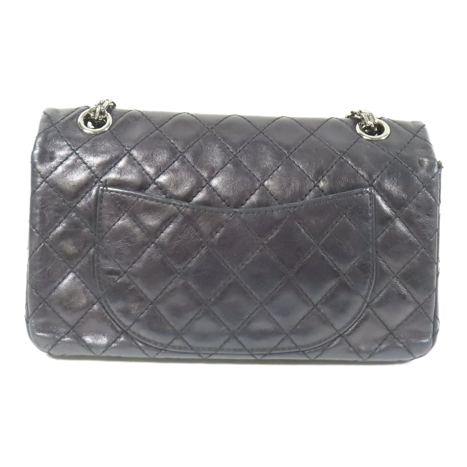 CHANEL 牛皮皮革2.55 Chain Shoulder鏈帶肩背袋