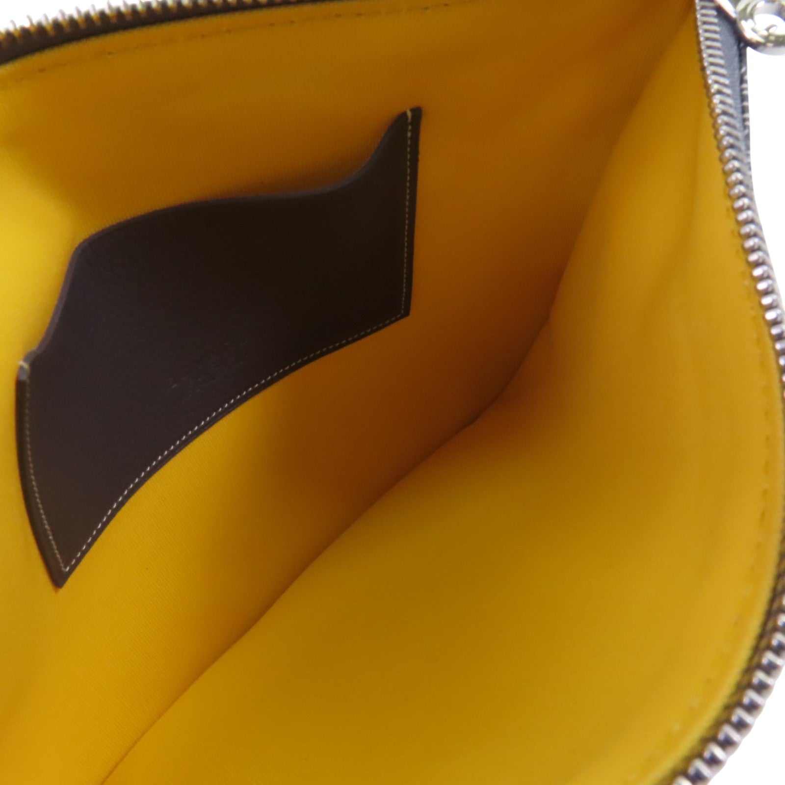 GOYARD 塗層帆布Pouch銀扣手拿包