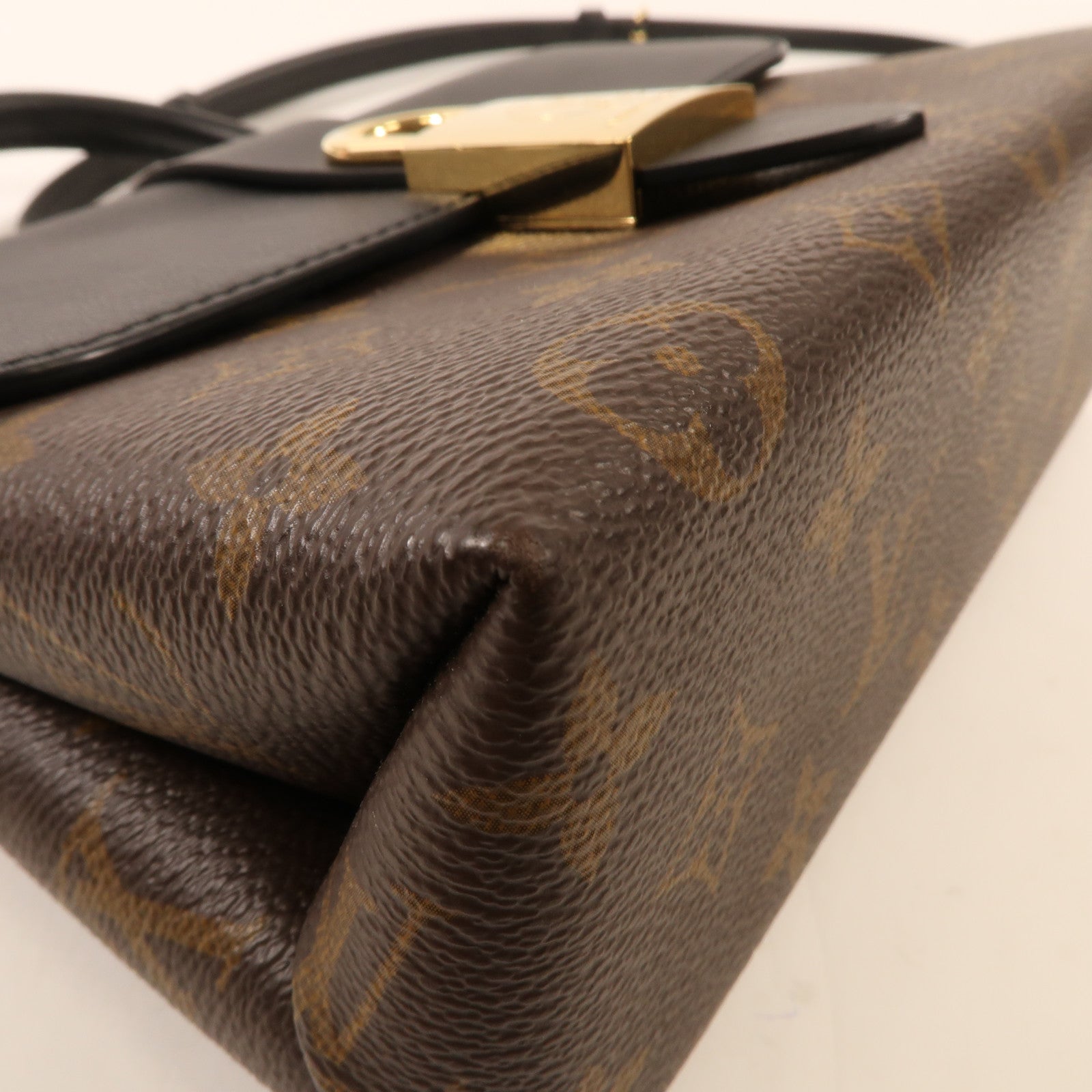 LOUIS VUITTON Monogram Locky BB金扣手挽肩背兩用袋