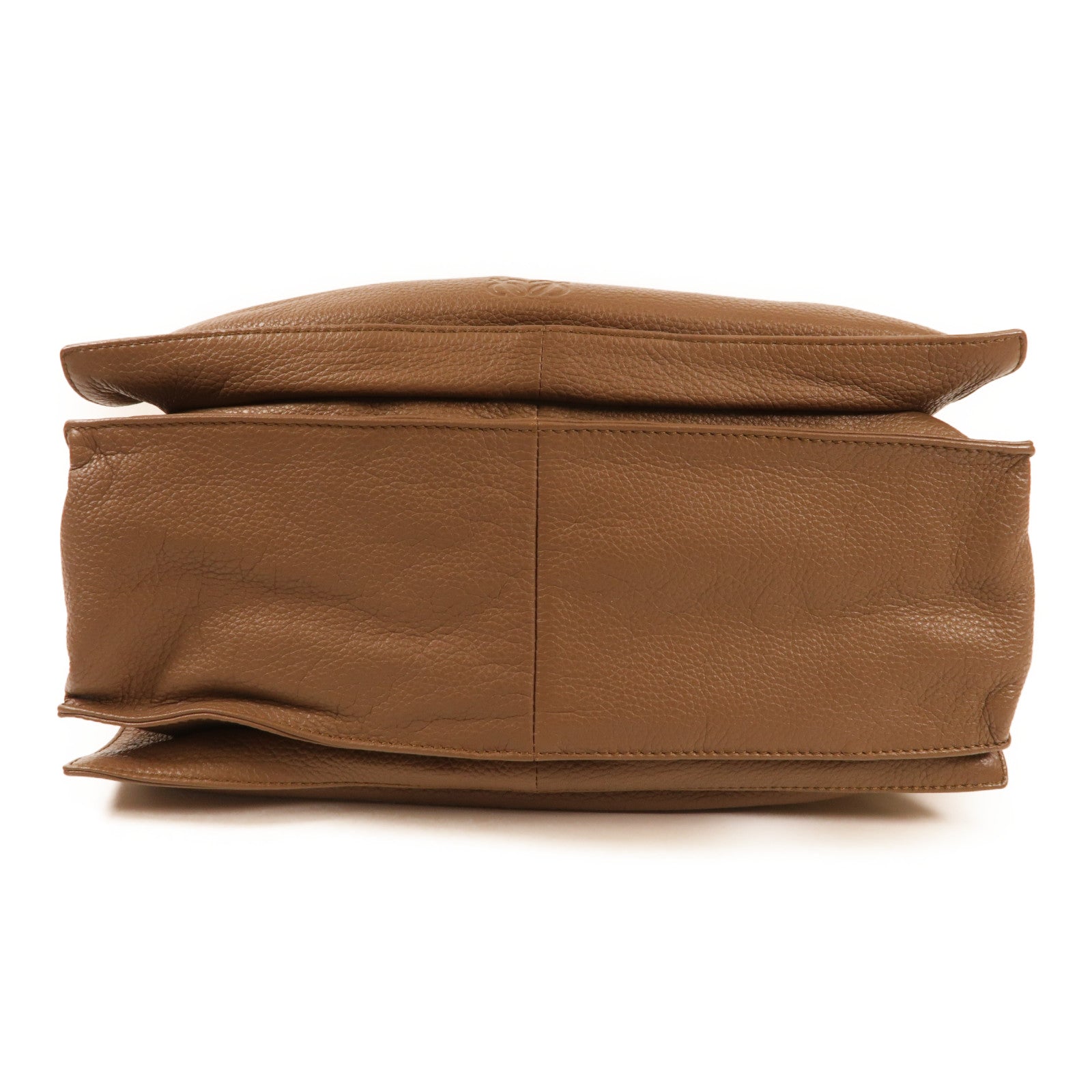 LOEWE 牛皮皮革Flamenco金扣肩背袋