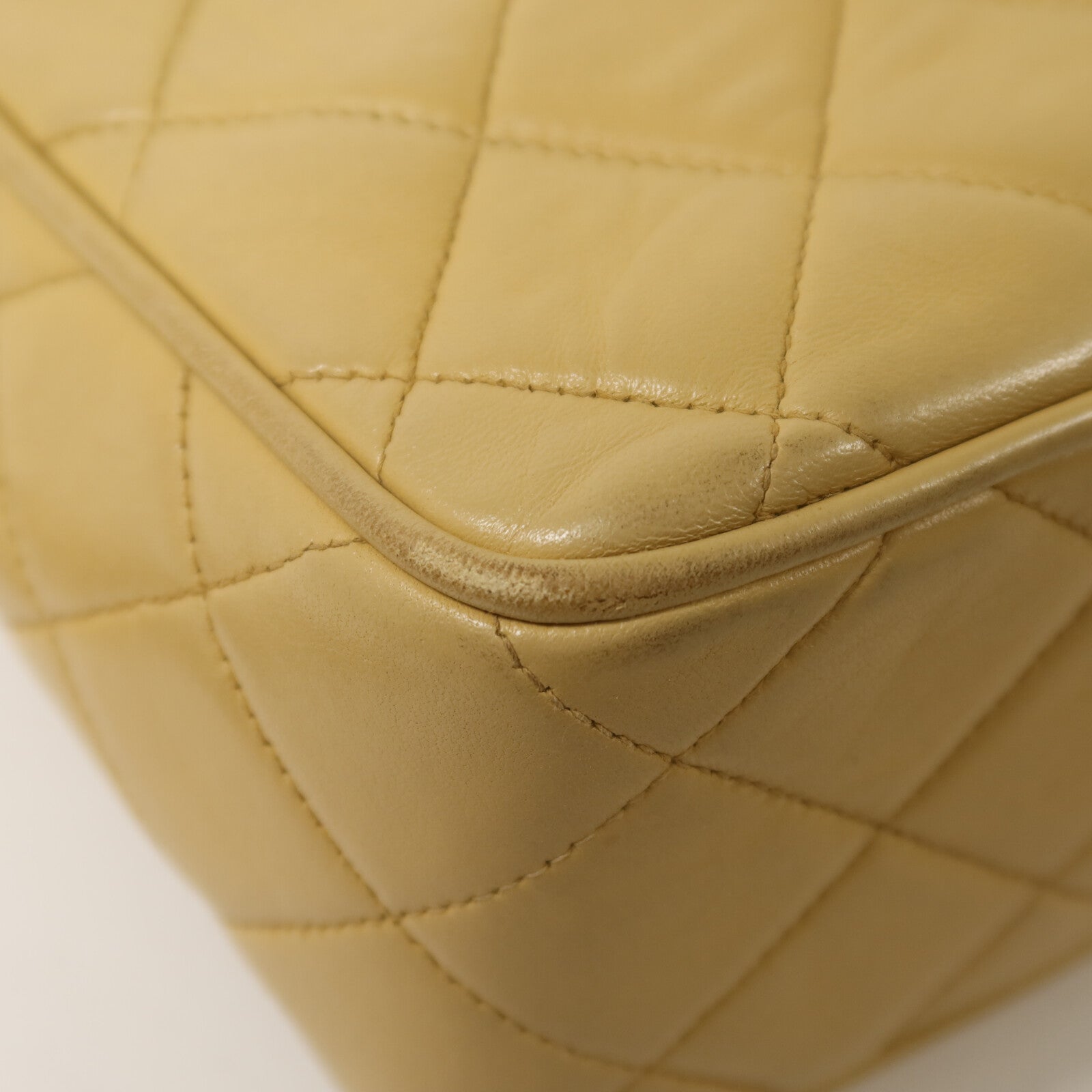 CHANEL 羊皮皮革Vintage Chain Shoulder鏈帶肩背袋