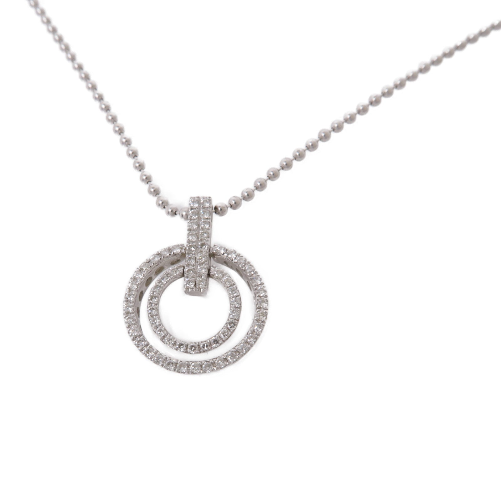 JEWELRY 【激減優惠】18K白金Diamond Necklace鑽石項鍊
