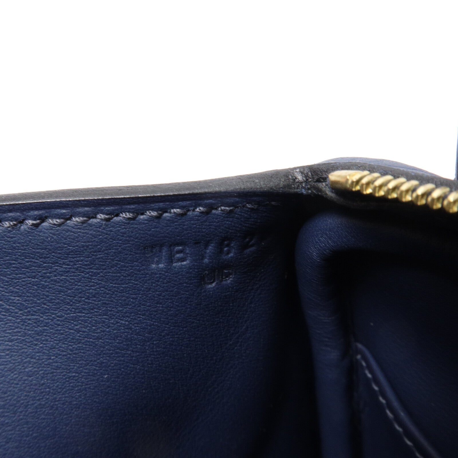 HERMES Clemence皮革Mini Lindy手挽肩背兩用袋Blue De Prusse