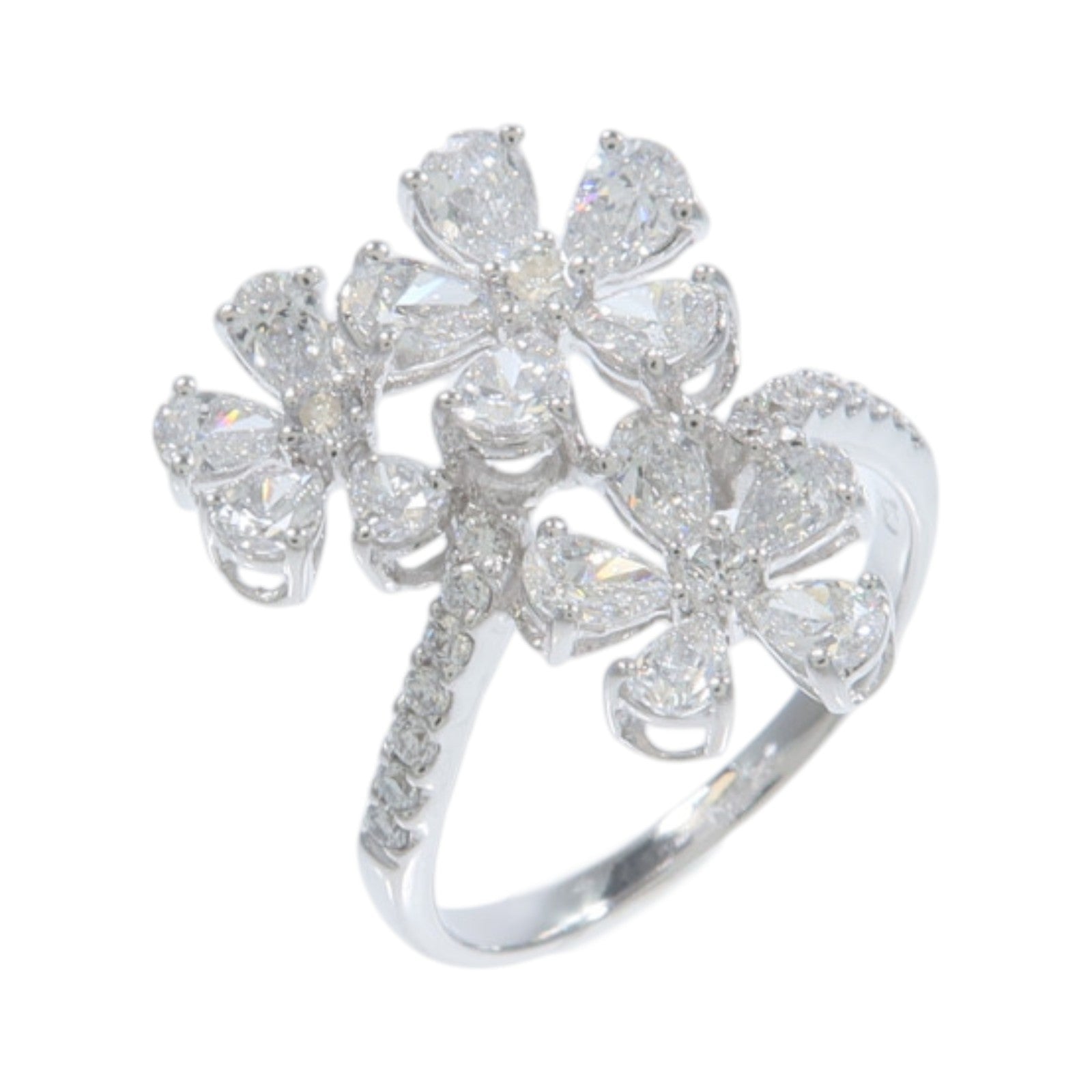 JEWELRY 18K白金Diamond Ring鑽石戒指