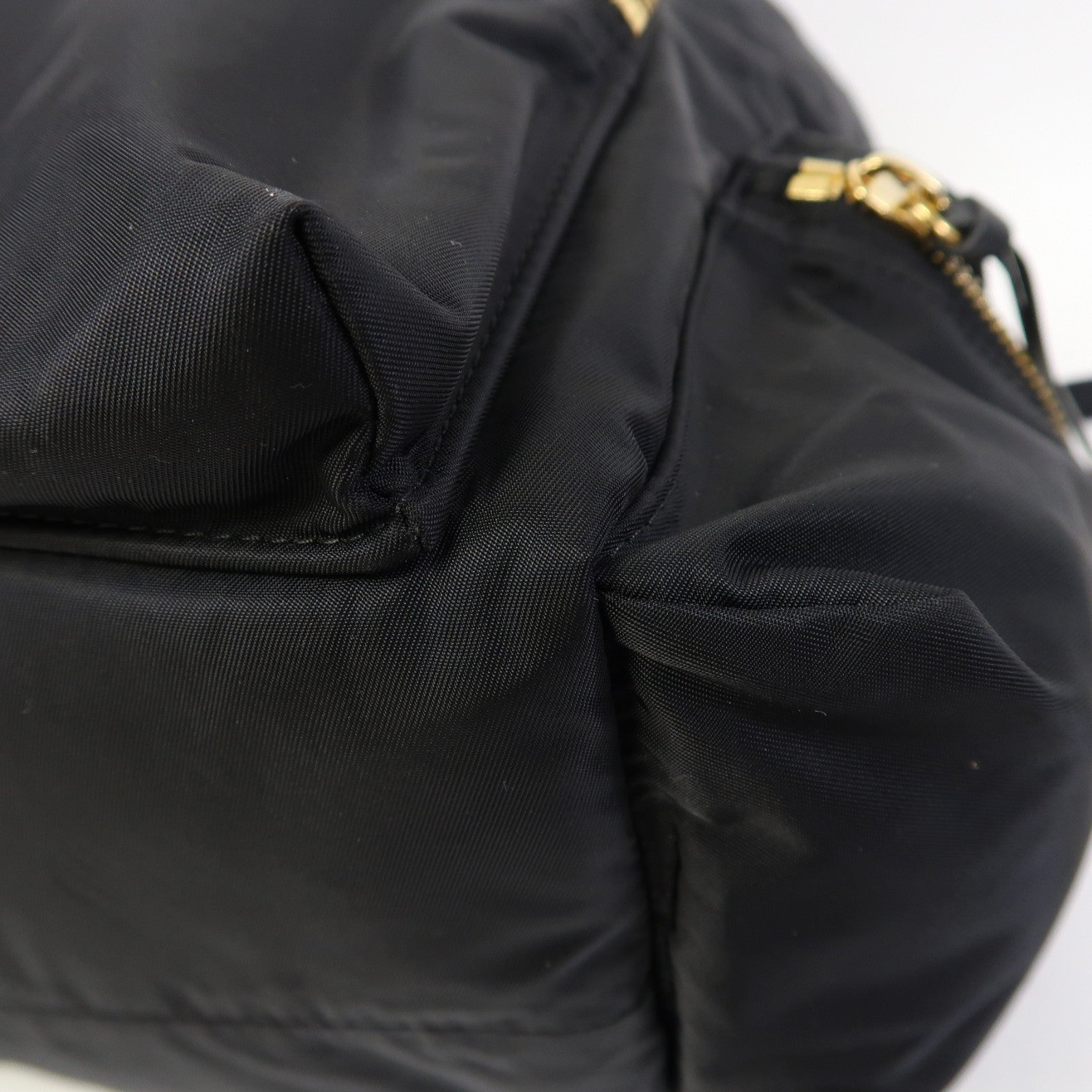 BURBERRY 尼龍Backpack金扣背包黑色