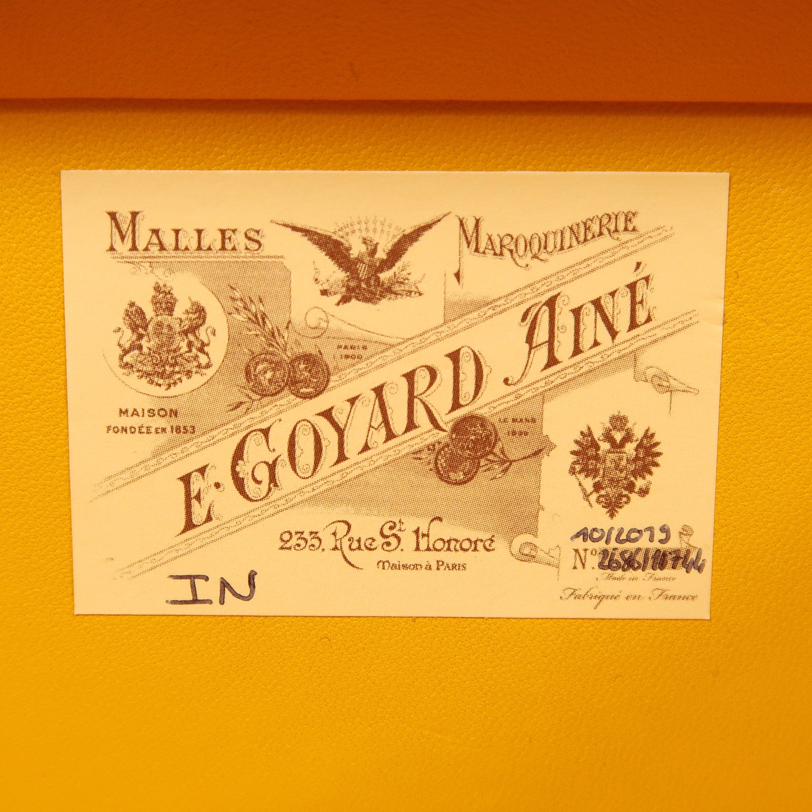 GOYARD 塗層帆布Minaudiere Trunk Bag銀扣肩背袋