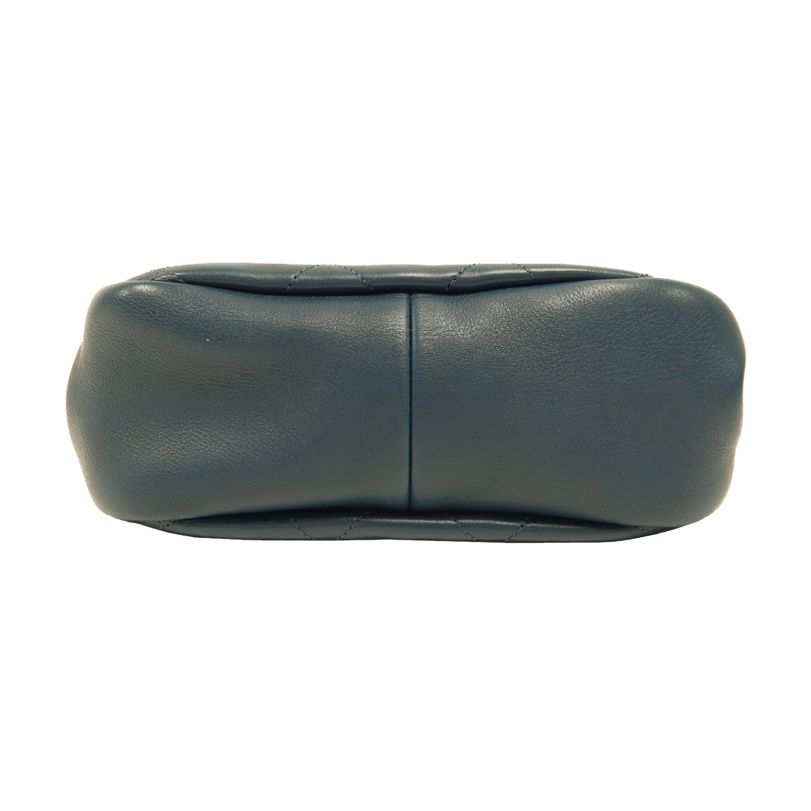 CHANEL 【激減優惠】菱格牛皮皮革Shoulder Bag金扣鏈帶肩背袋藍色