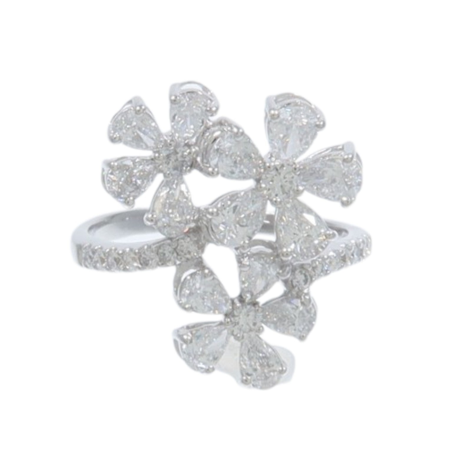 JEWELRY 18K白金Diamond Ring鑽石戒指