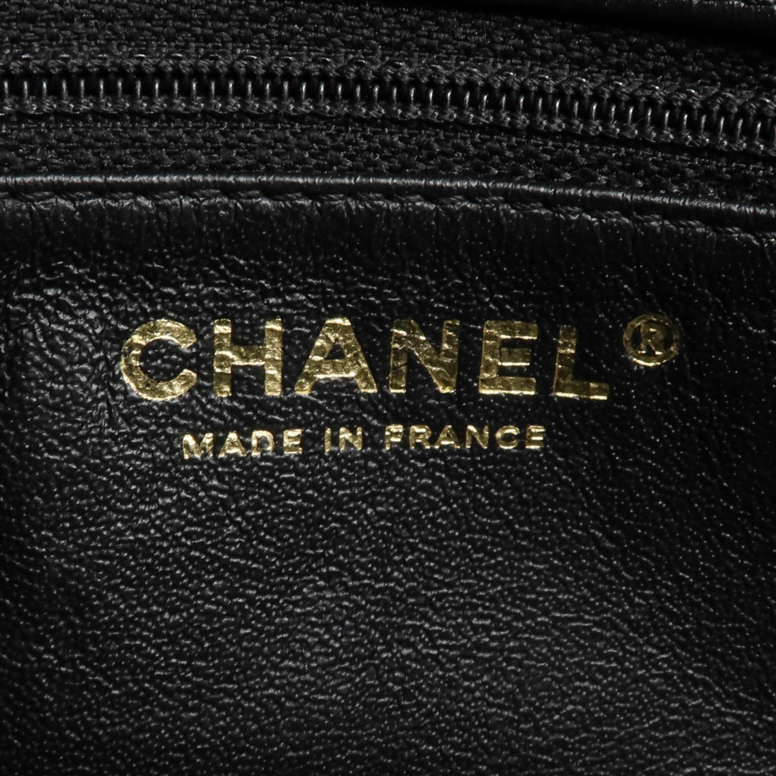 CHANEL 羊皮皮革Chain Shoulder金扣鏈帶肩背袋