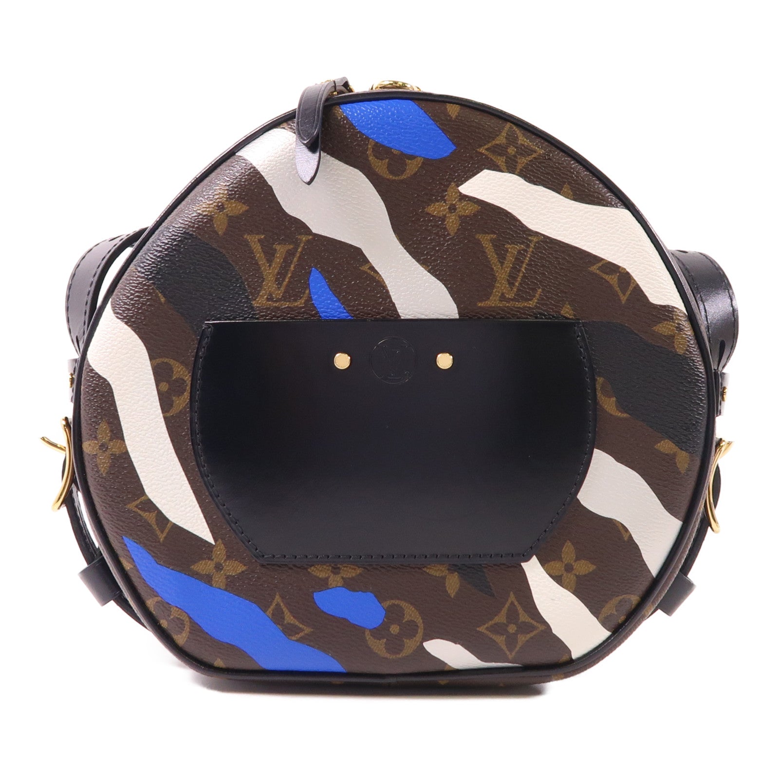 LOUIS VUITTON LV GHW Boite Chapeau Souple MM Shoulder Bag M45095 Monogram Brown