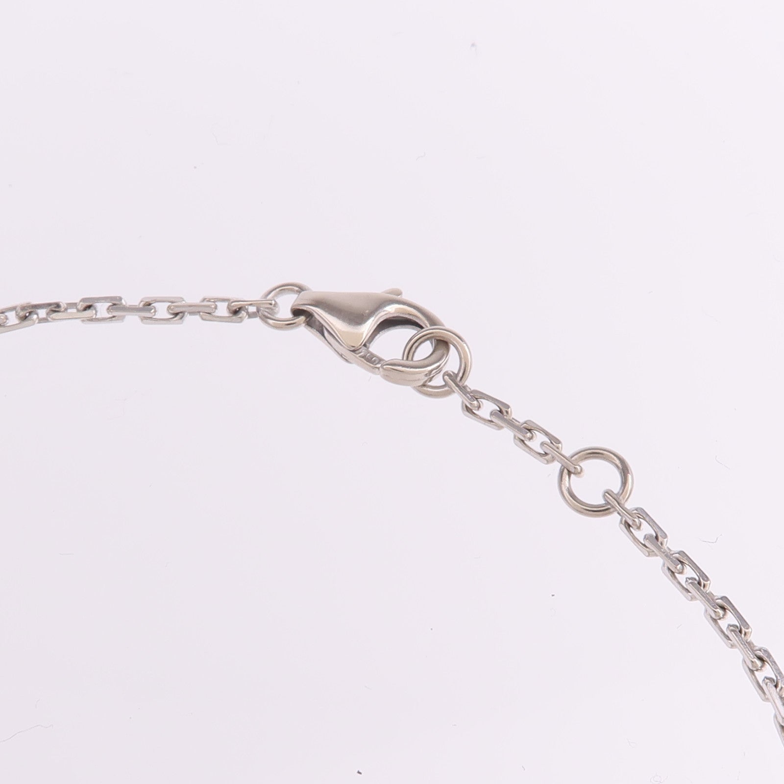 CARTIER 18K白金/陶瓷Baby Love Bracelet手鏈