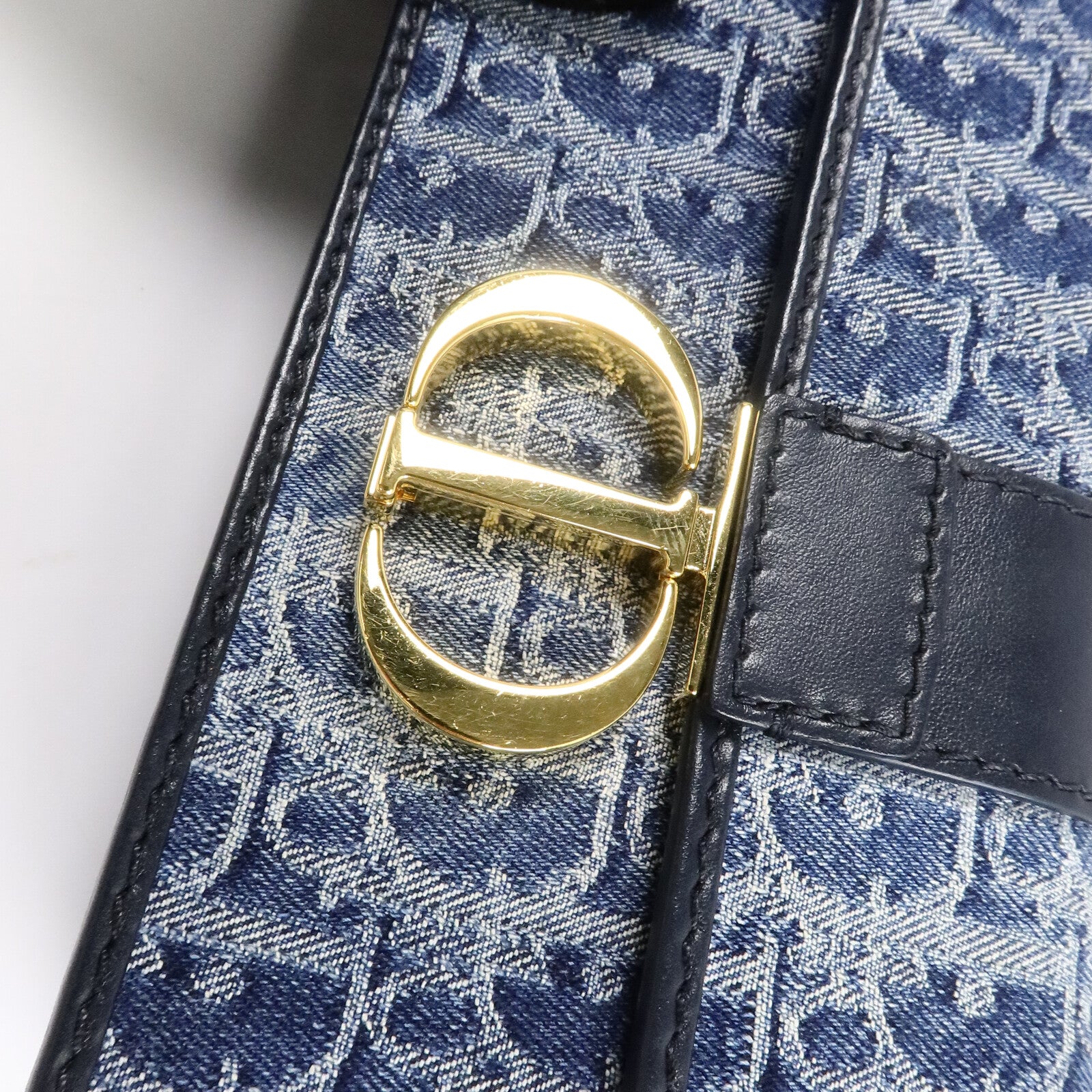 Dior 帆布30 Montaigne East-West Bag with Chain鏈帶肩背袋