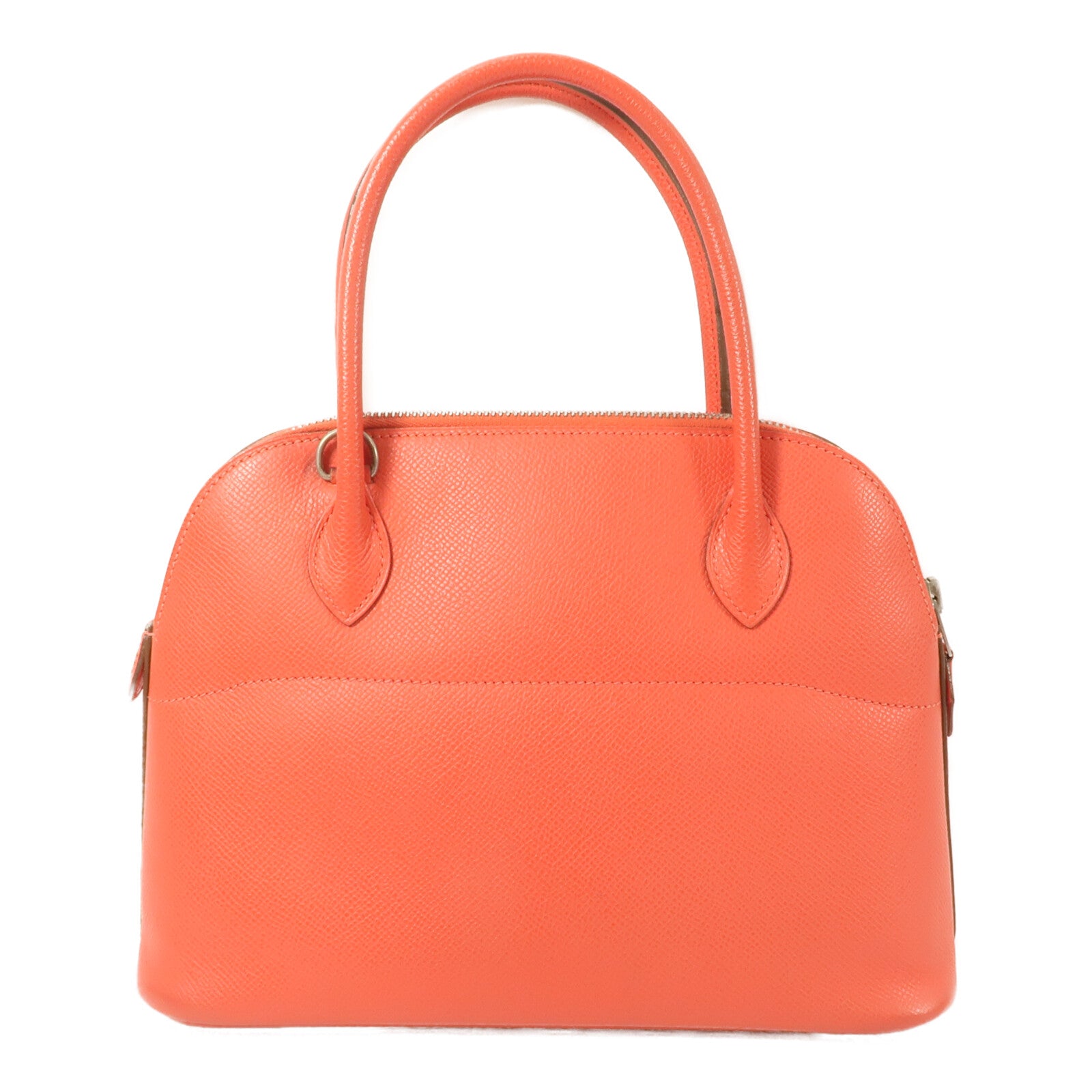 HERMES Epsom皮革Bolide 27手挽肩背兩用袋Rose Jaipur