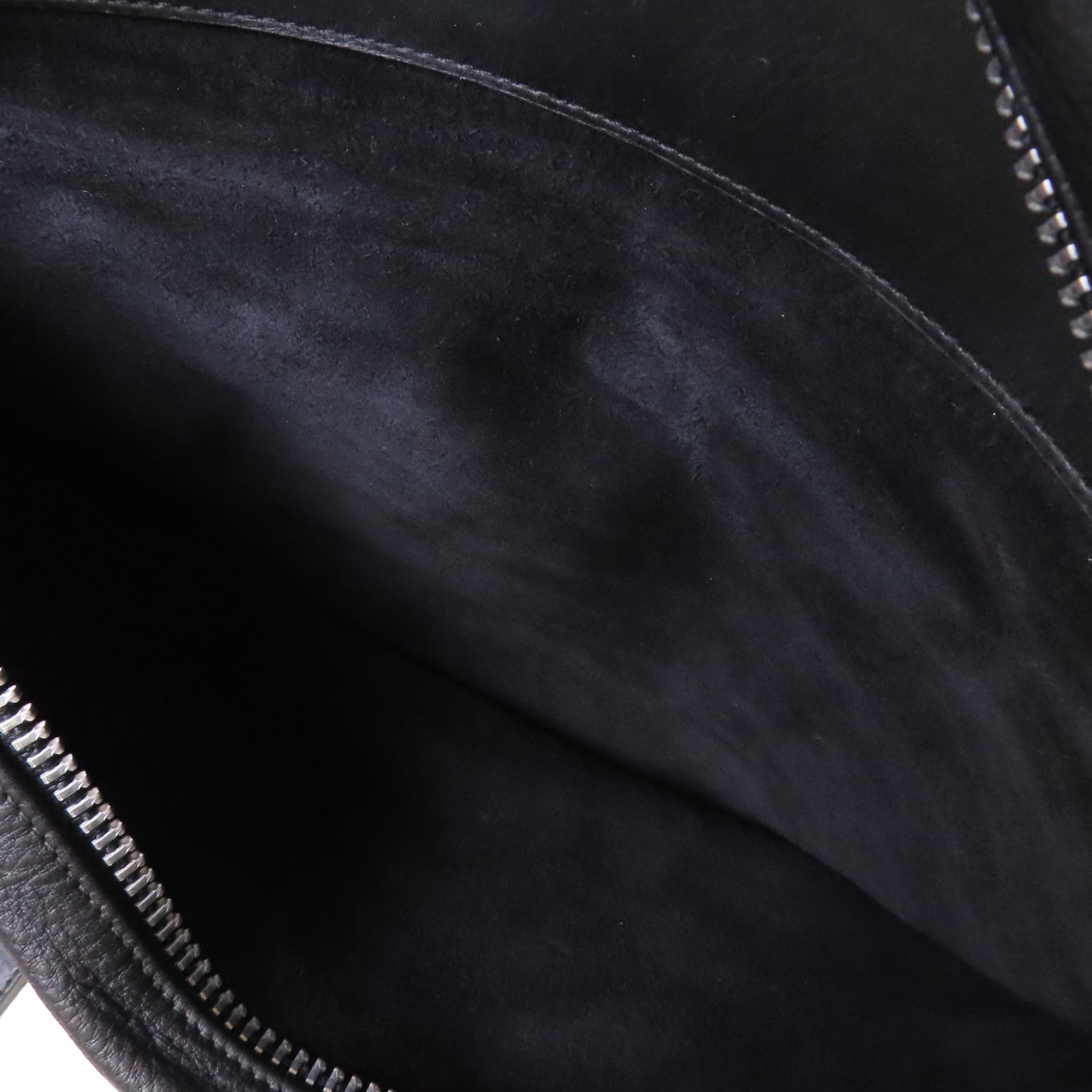 CHROME HEARTS 牛皮皮革Shoulder Bag銀扣肩背袋黑色