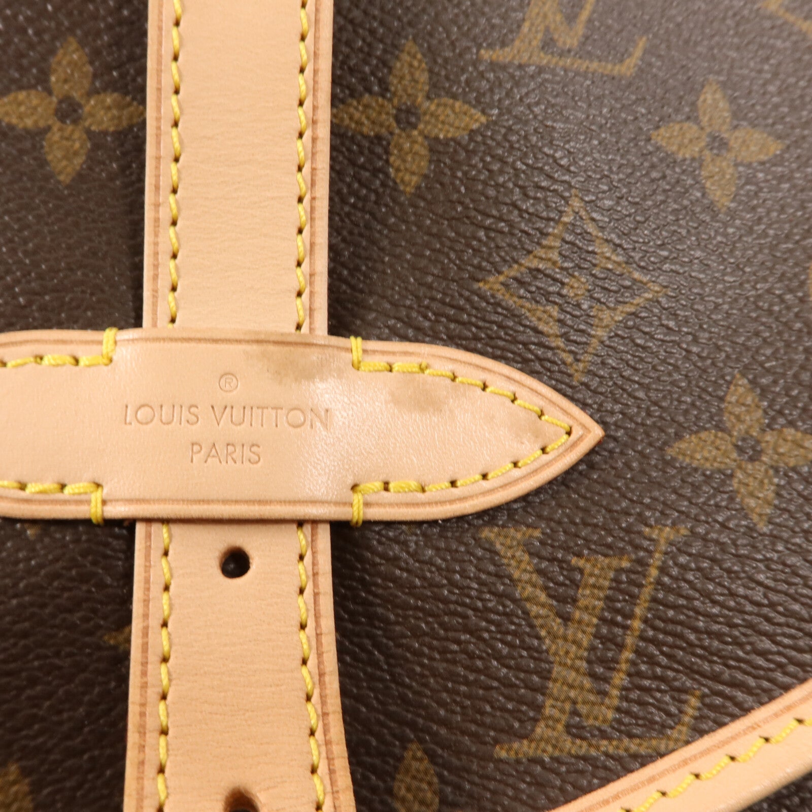 LOUIS VUITTON Monogram Saumur 30肩背袋