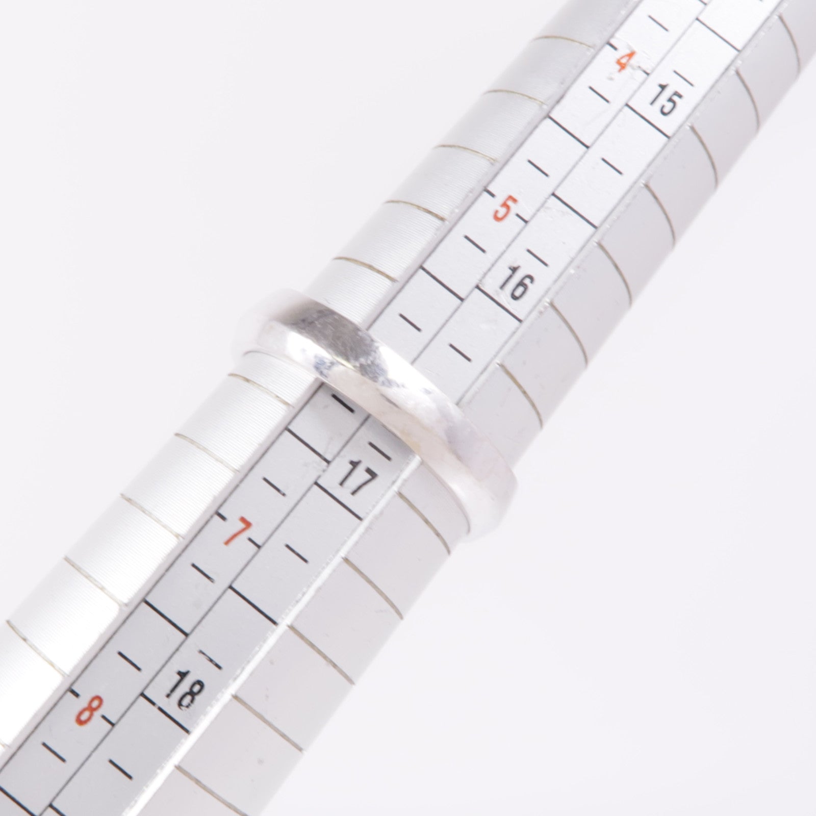 JEWELRY 18K白金Ruby/Diamond Ring紅寶石/鑽石戒指US#6