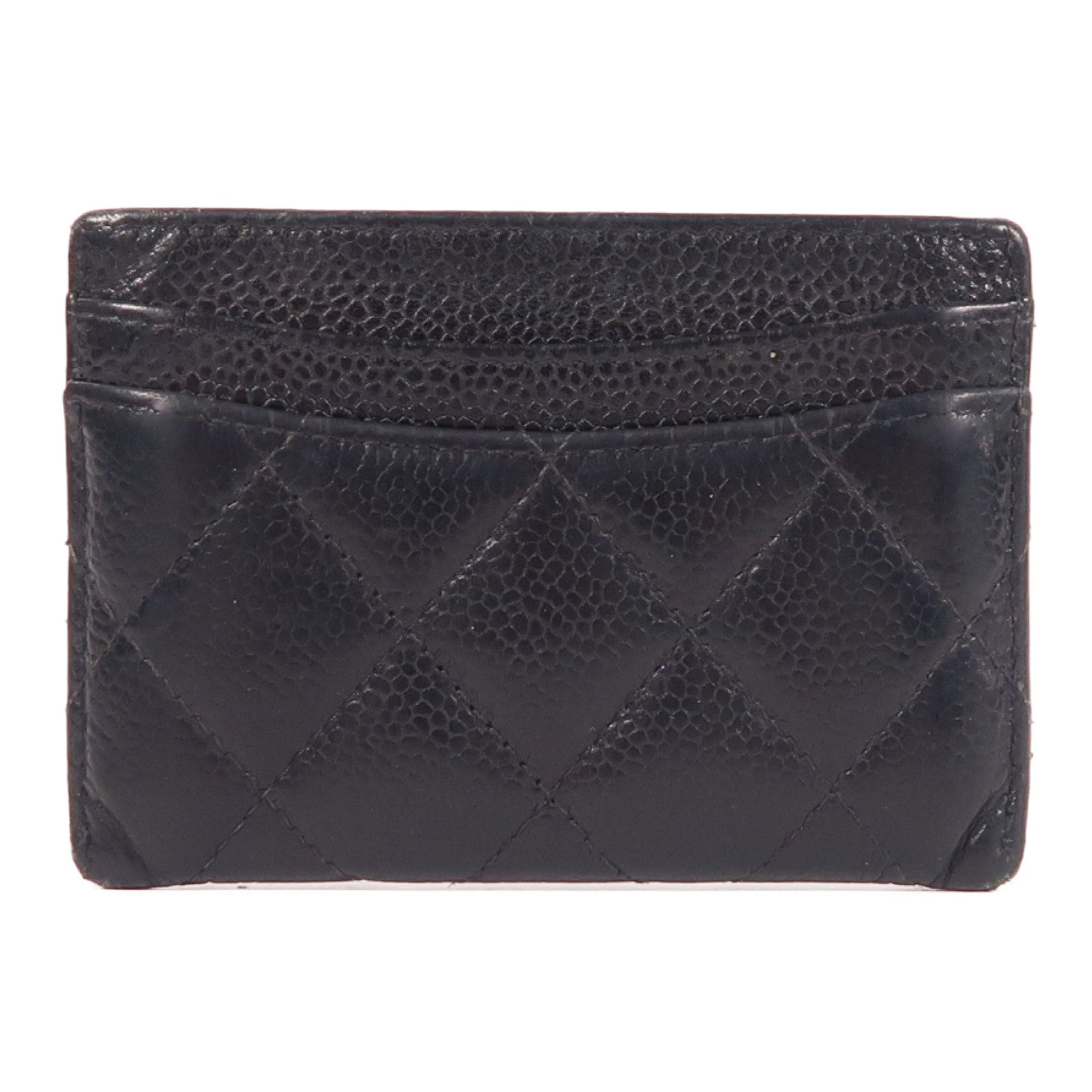 CHANEL 牛皮皮革Card Case金扣卡片套