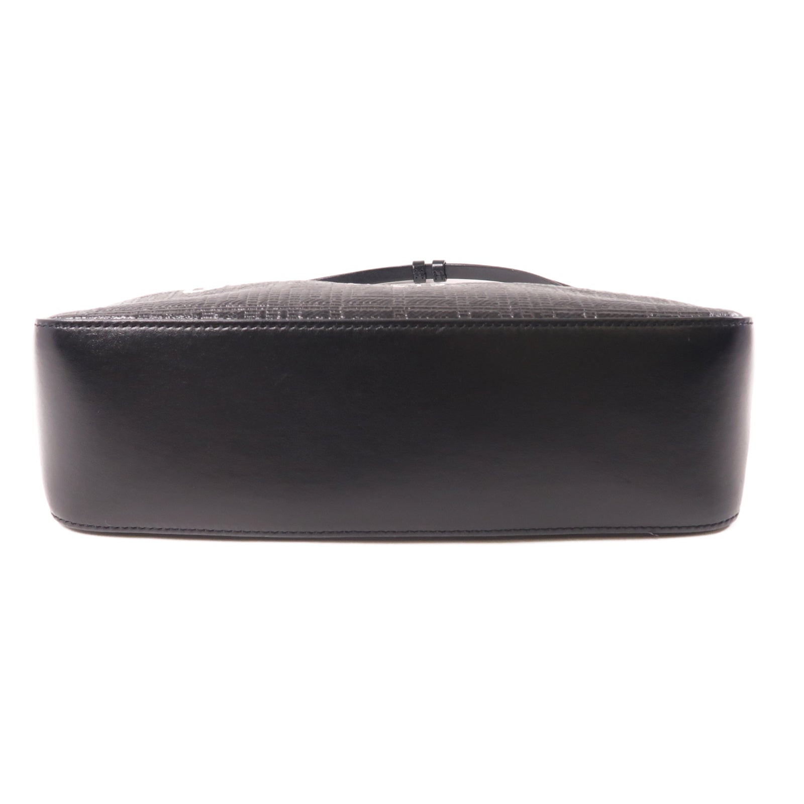 GIVENCHY 牛皮皮革Small Moon Cut Out Bag金扣肩背袋黑色