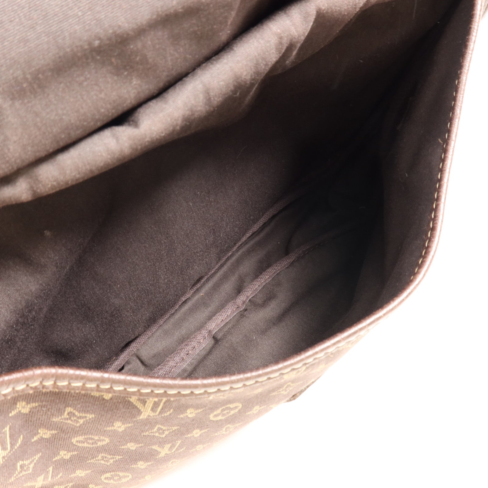 LOUIS VUITTON Monogram Mini Lin Saumur 30金扣肩背袋
