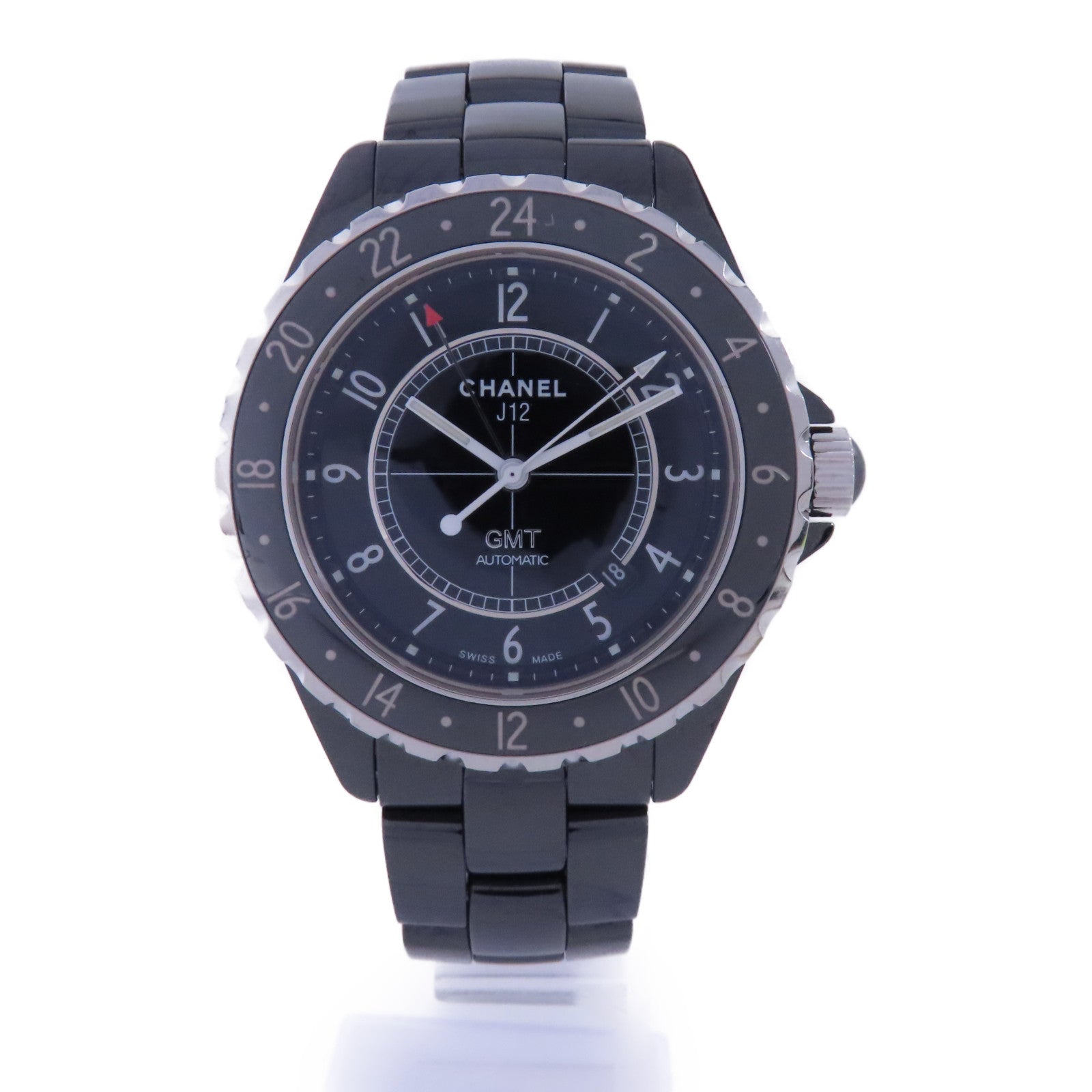 CHANEL J12 GMT陶瓷自動機芯手錶黑色