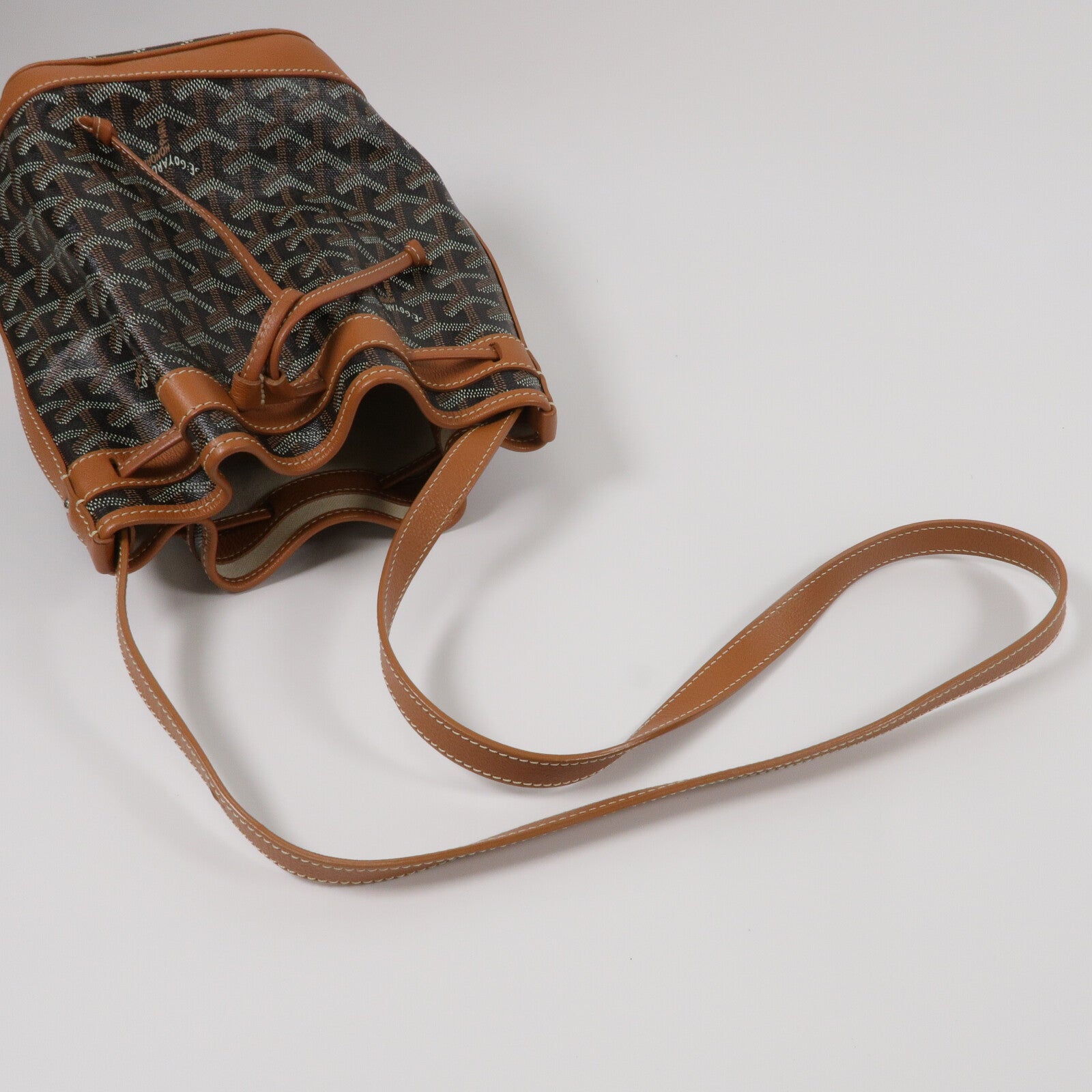 GOYARD 塗層帆布Petit Flot Bucket Bag肩背袋