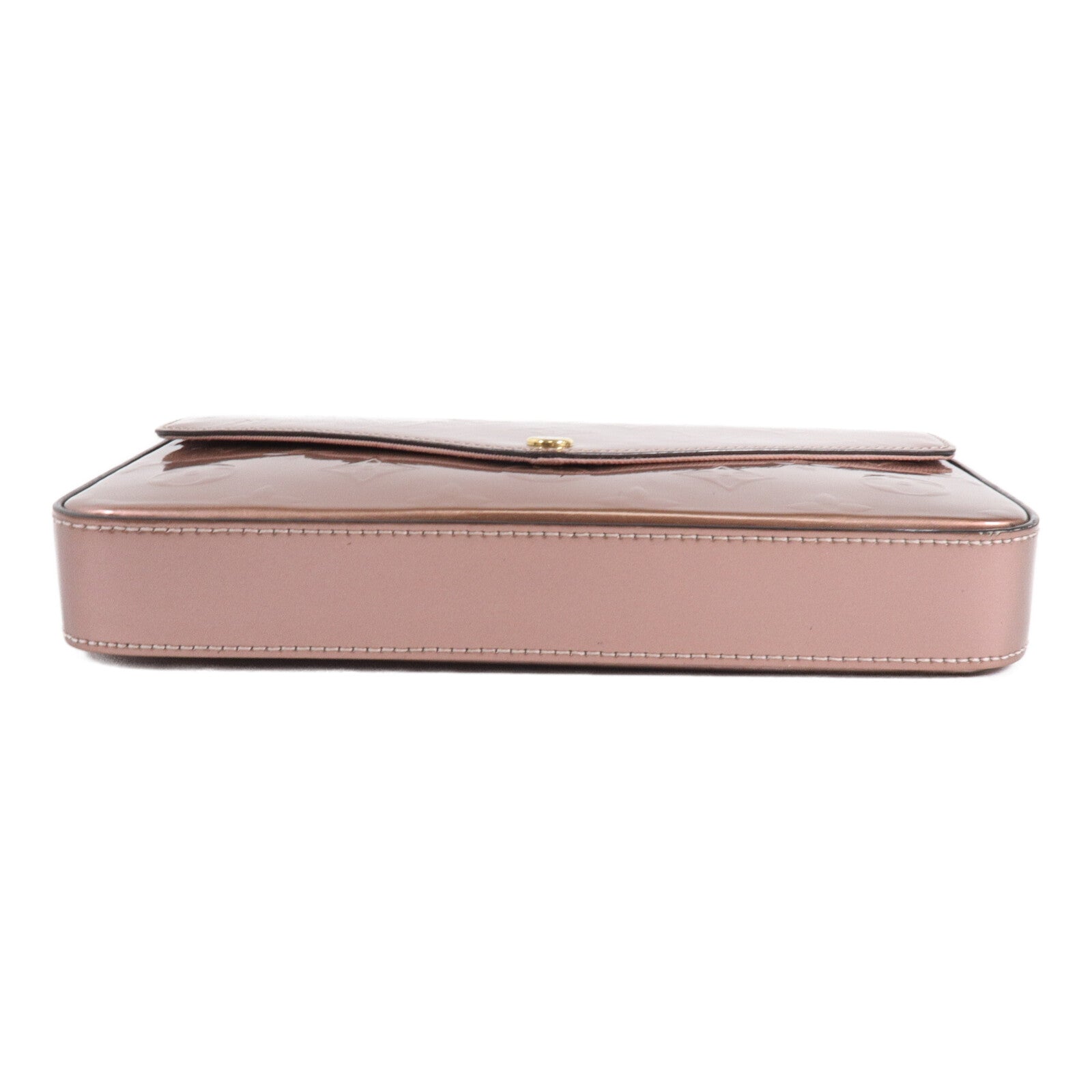 LOUIS VUITTON Monogram Vernis Pochette Felicie鏈帶肩背袋