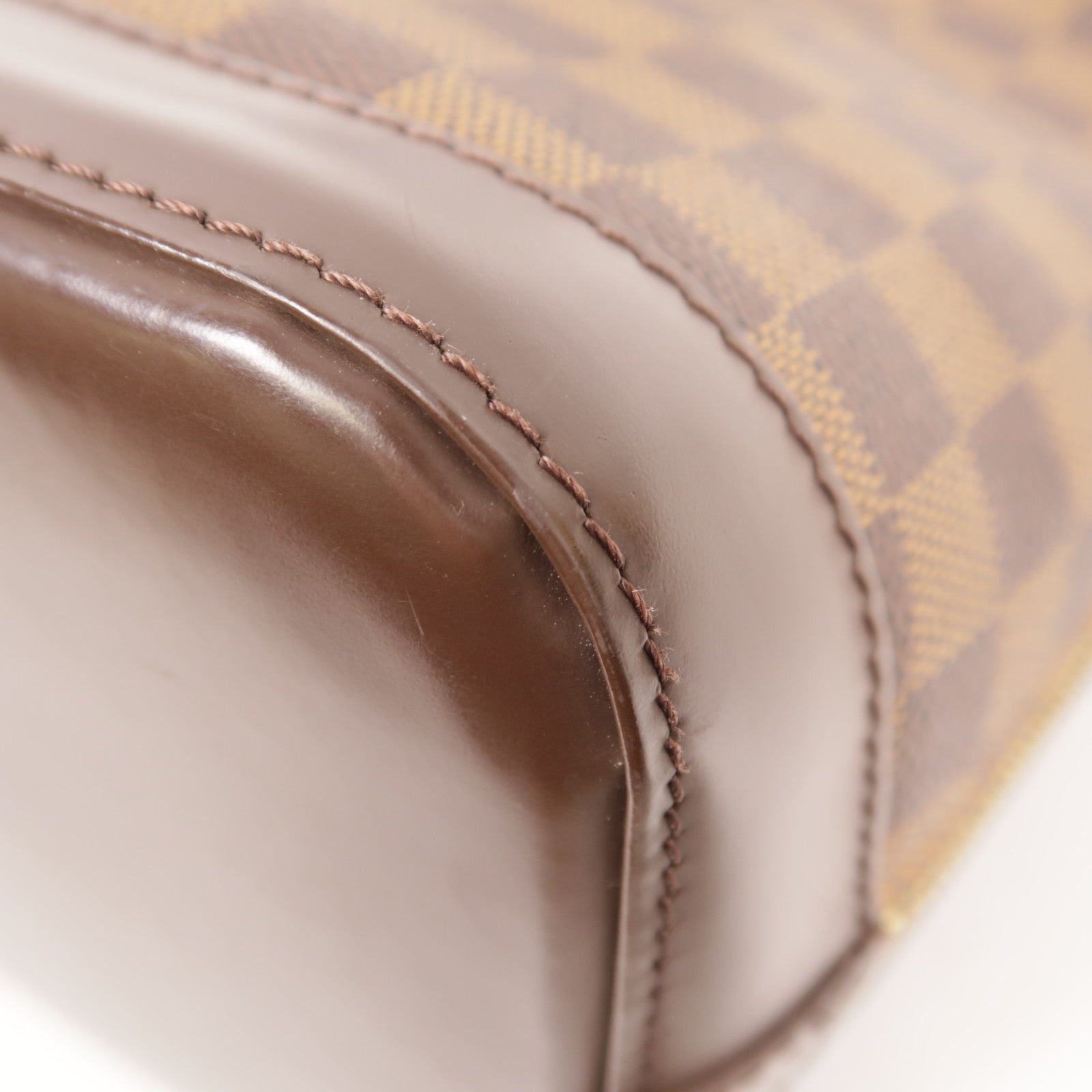 LOUIS VUITTON LV GHW Alma Hand Bag N51131 Damier Brown