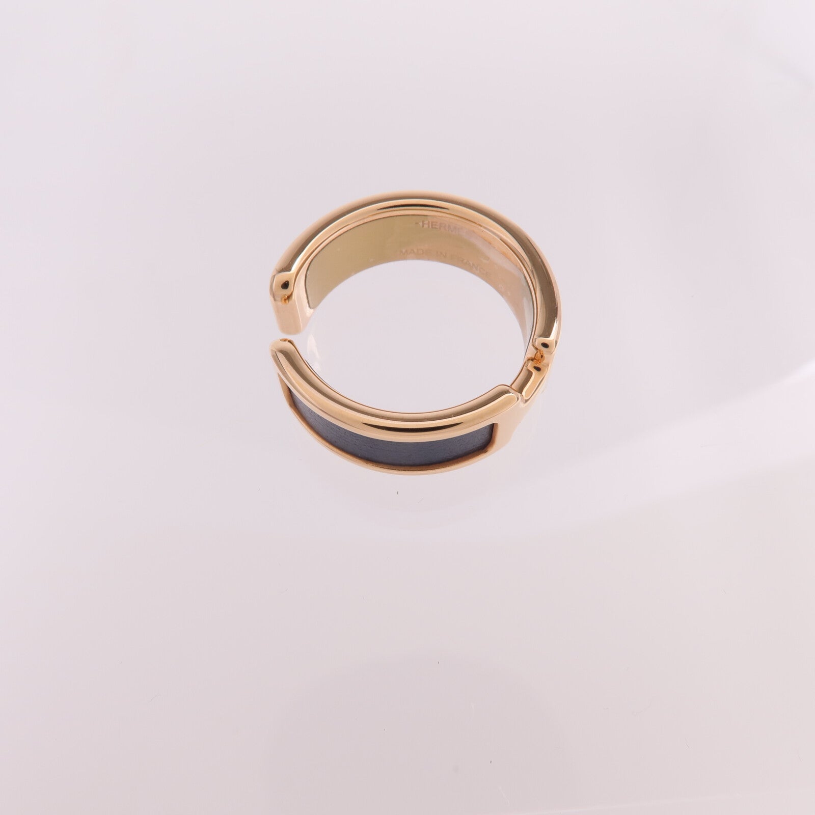 HERMES 金屬/皮革Olympe Ear Cuff Large耳夾