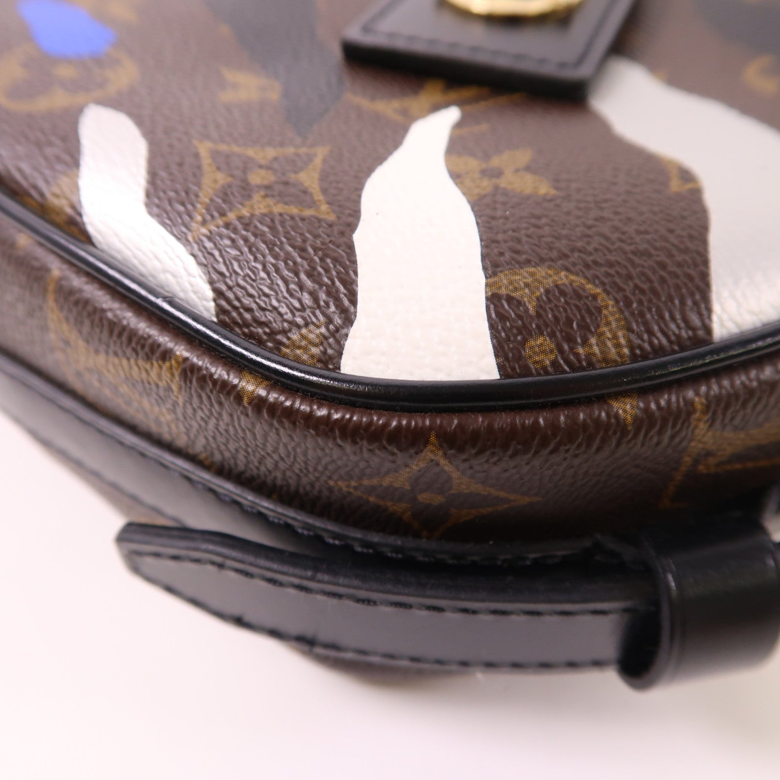 LOUIS VUITTON LV GHW Boite Chapeau Souple MM Shoulder Bag M45095 Monogram Brown
