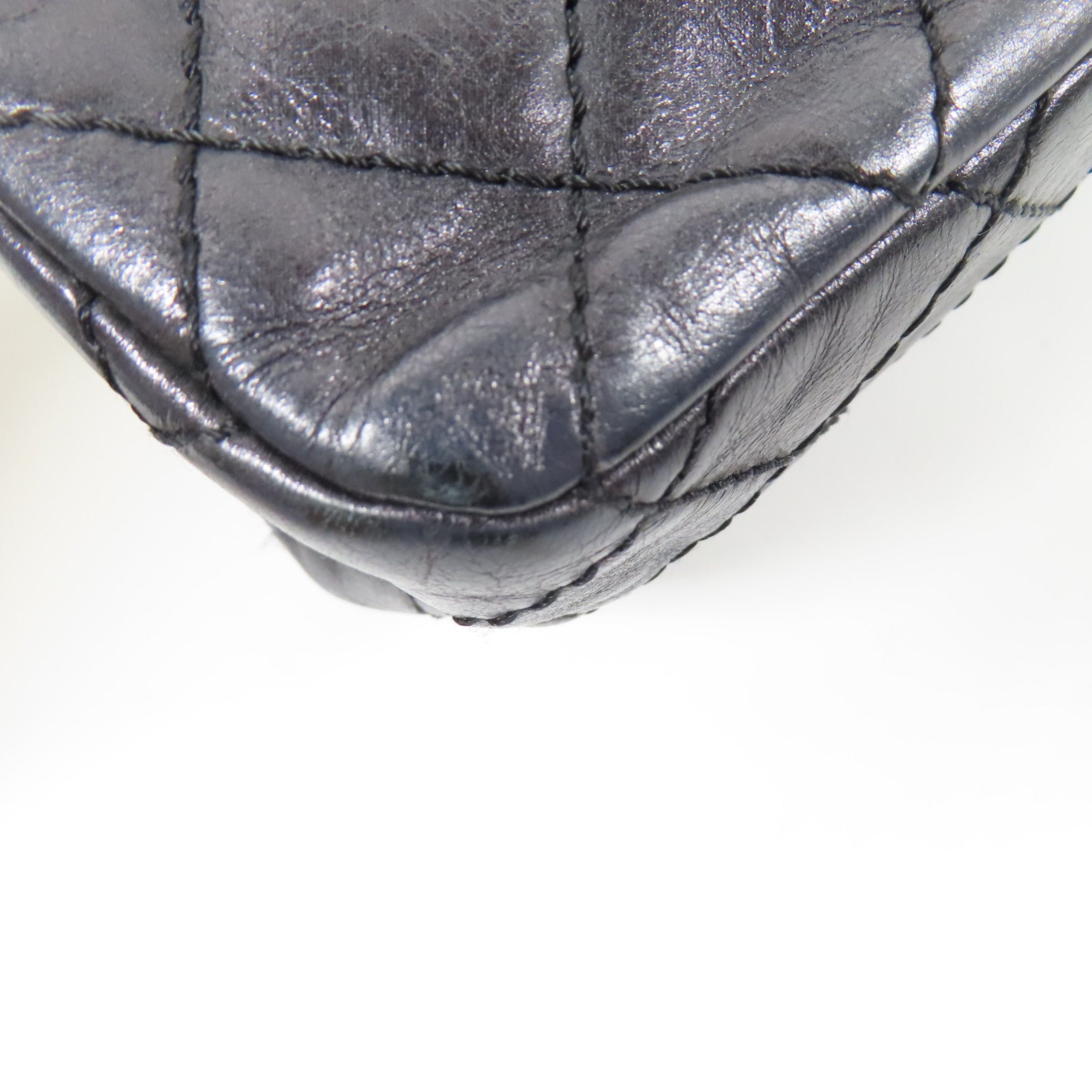 CHANEL 牛皮皮革2.55 Chain Shoulder鏈帶肩背袋