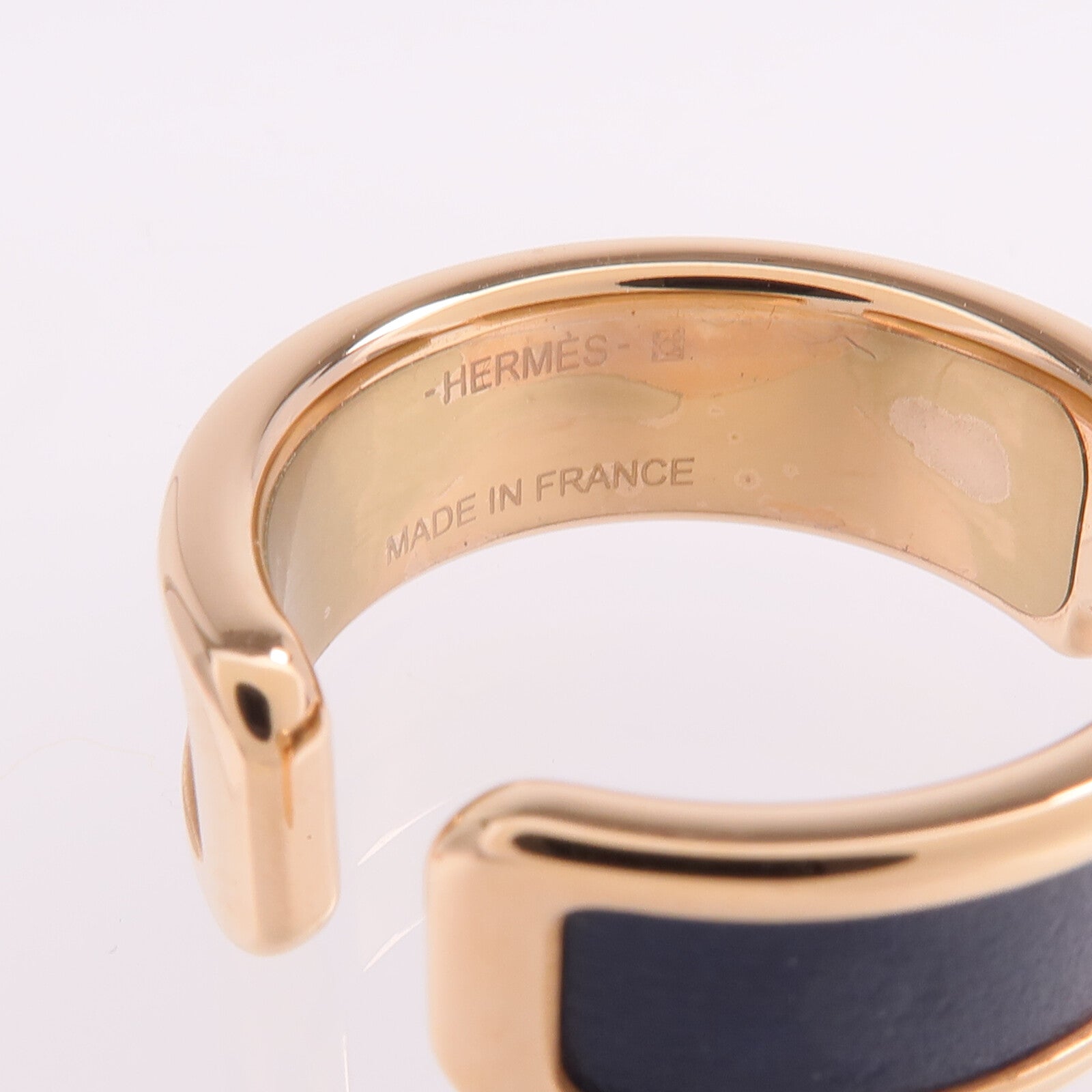 HERMES 金屬/皮革Olympe Ear Cuff Large耳夾
