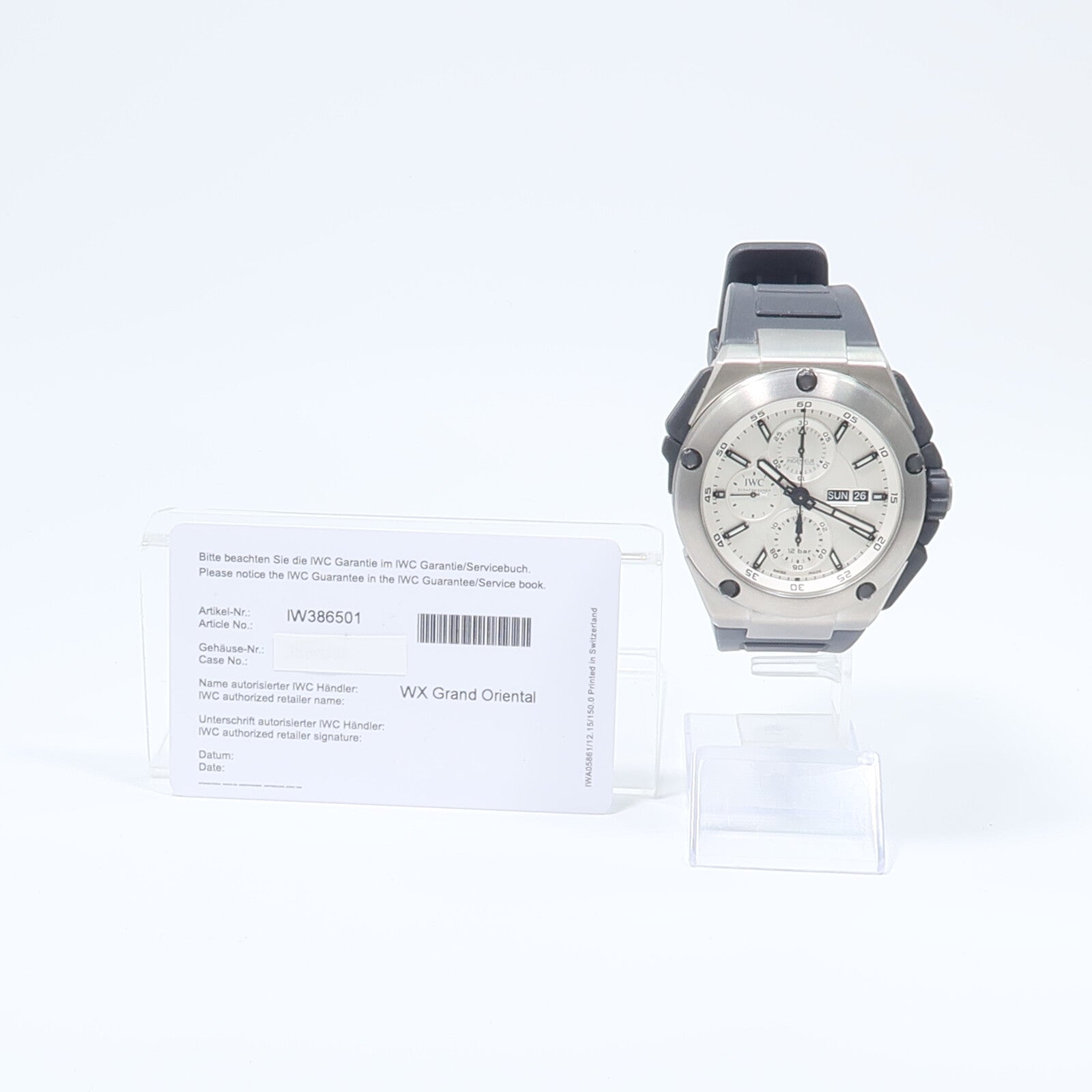 IWC Ingenieur Double Chronograph IW386501