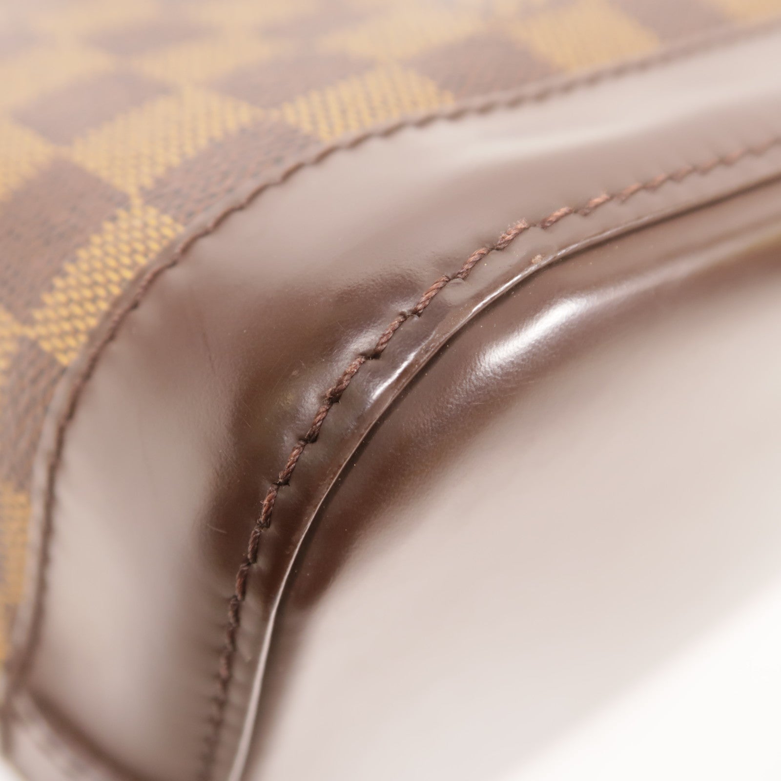 LOUIS VUITTON LV GHW Alma Hand Bag N51131 Damier Brown