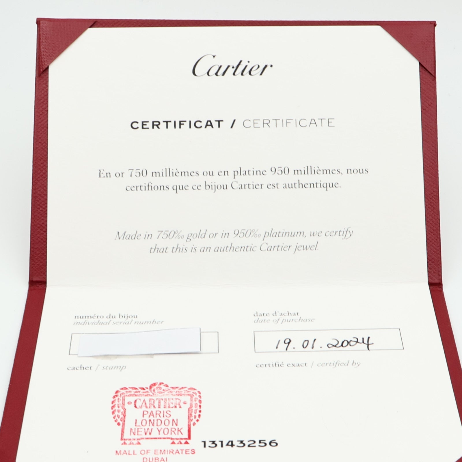 CARTIER 18K玫瑰金Love Bangle SM Paved鑽石手鐲Cartier#16