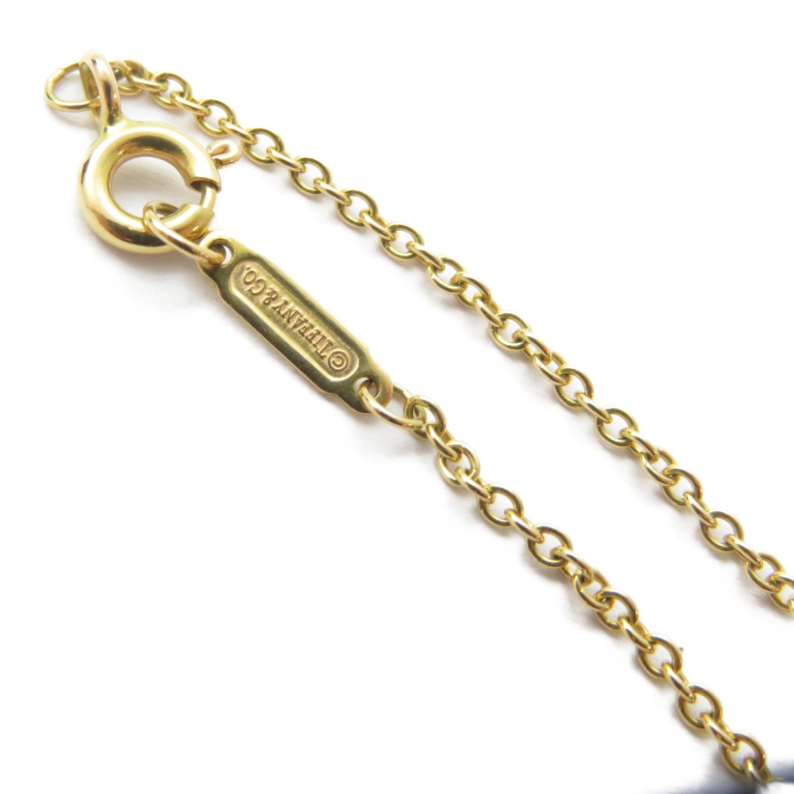 TIFFANY＆CO 18K玫瑰金T Two Double Chain Bracelet手鏈