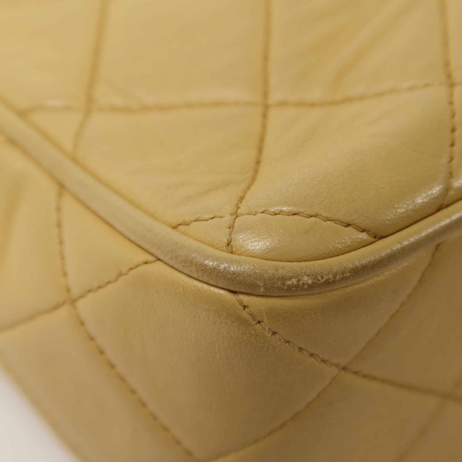 CHANEL 羊皮皮革Vintage Chain Shoulder鏈帶肩背袋