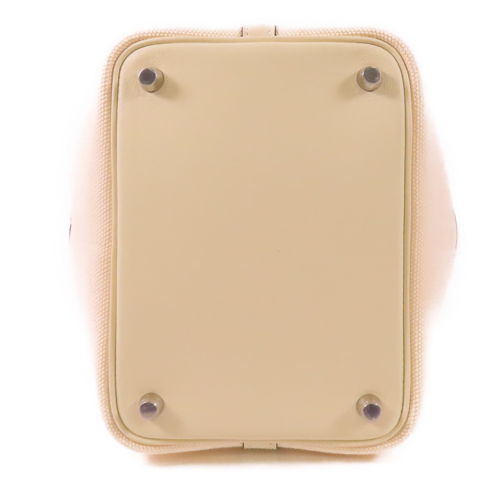 HERMES 帆布Picotin PM Cargo挽袋Nata