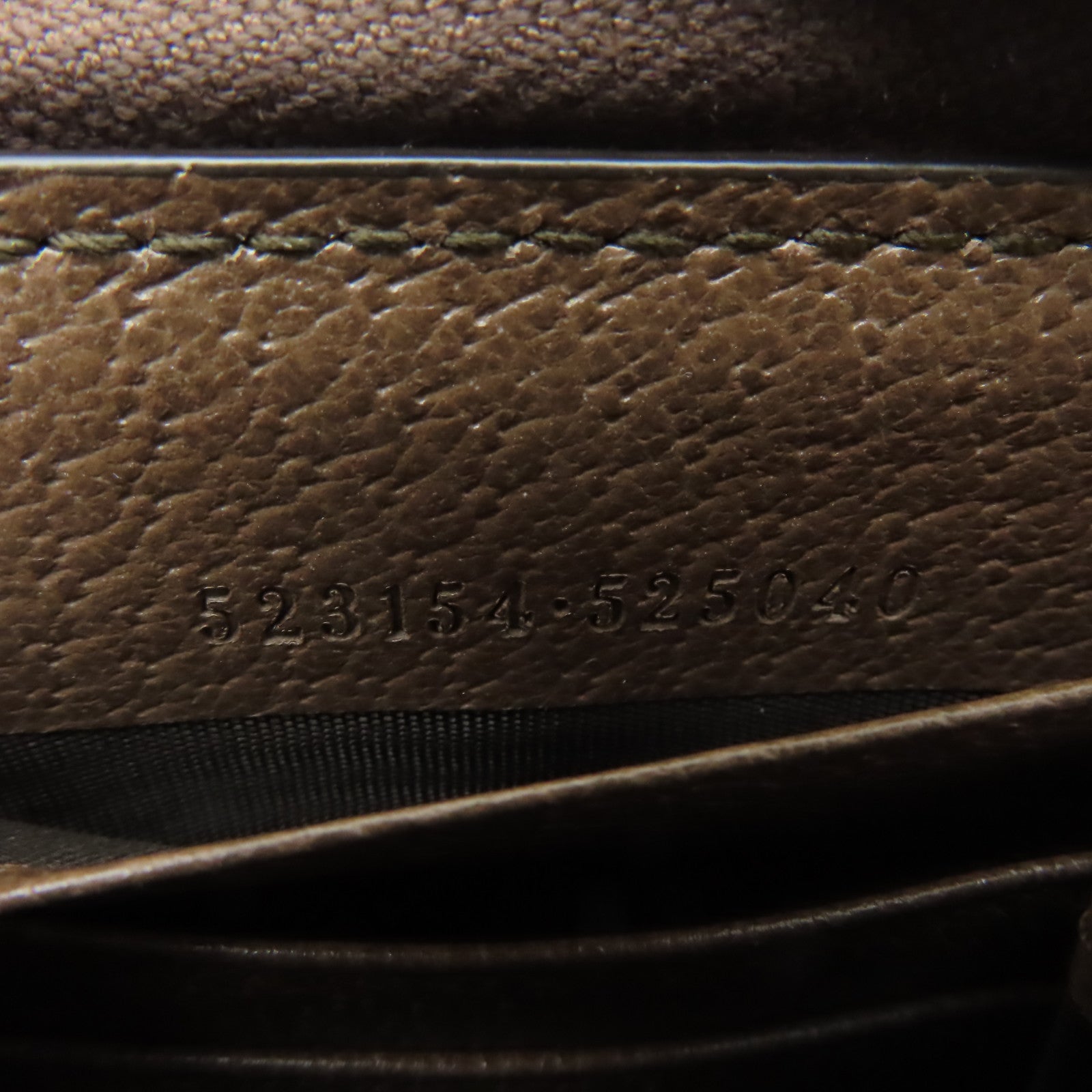 GUCCI 【激減優惠】塗層帆布Zipper Long Wallet金扣長錢包啡色