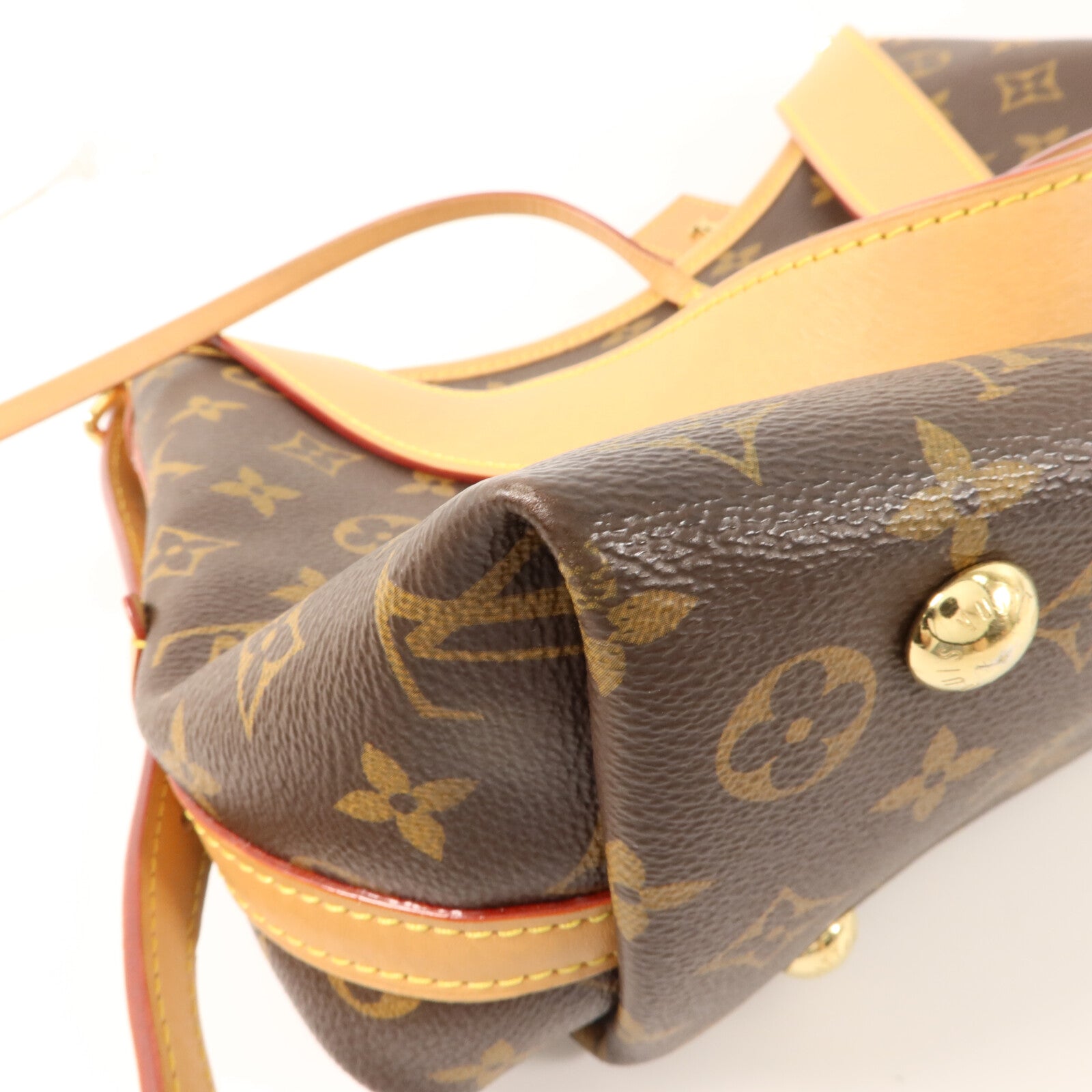 LOUIS VUITTON Monogram CarryAll PM金扣肩背袋
