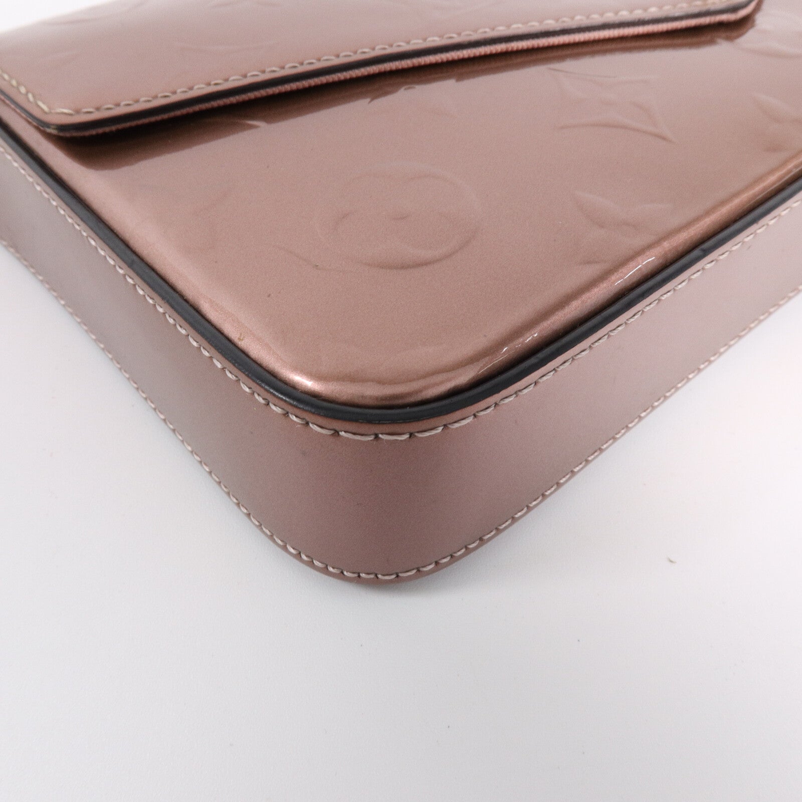 LOUIS VUITTON Monogram Vernis Pochette Felicie鏈帶肩背袋