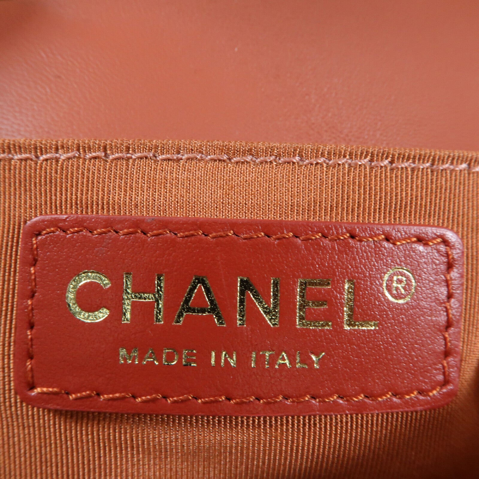 CHANEL 羊皮皮革Chain Shoulder金扣鏈帶肩背袋