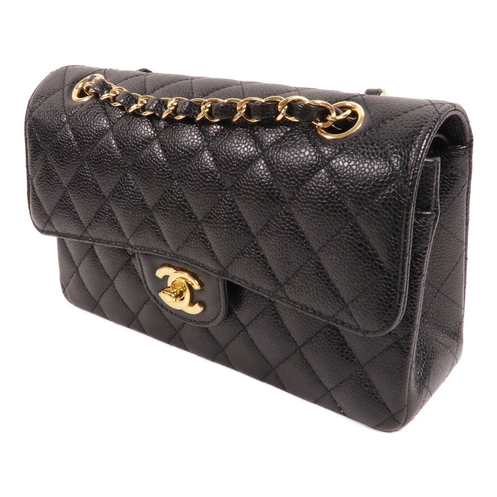 CHANEL 牛皮皮革Classic 23鏈帶肩背袋