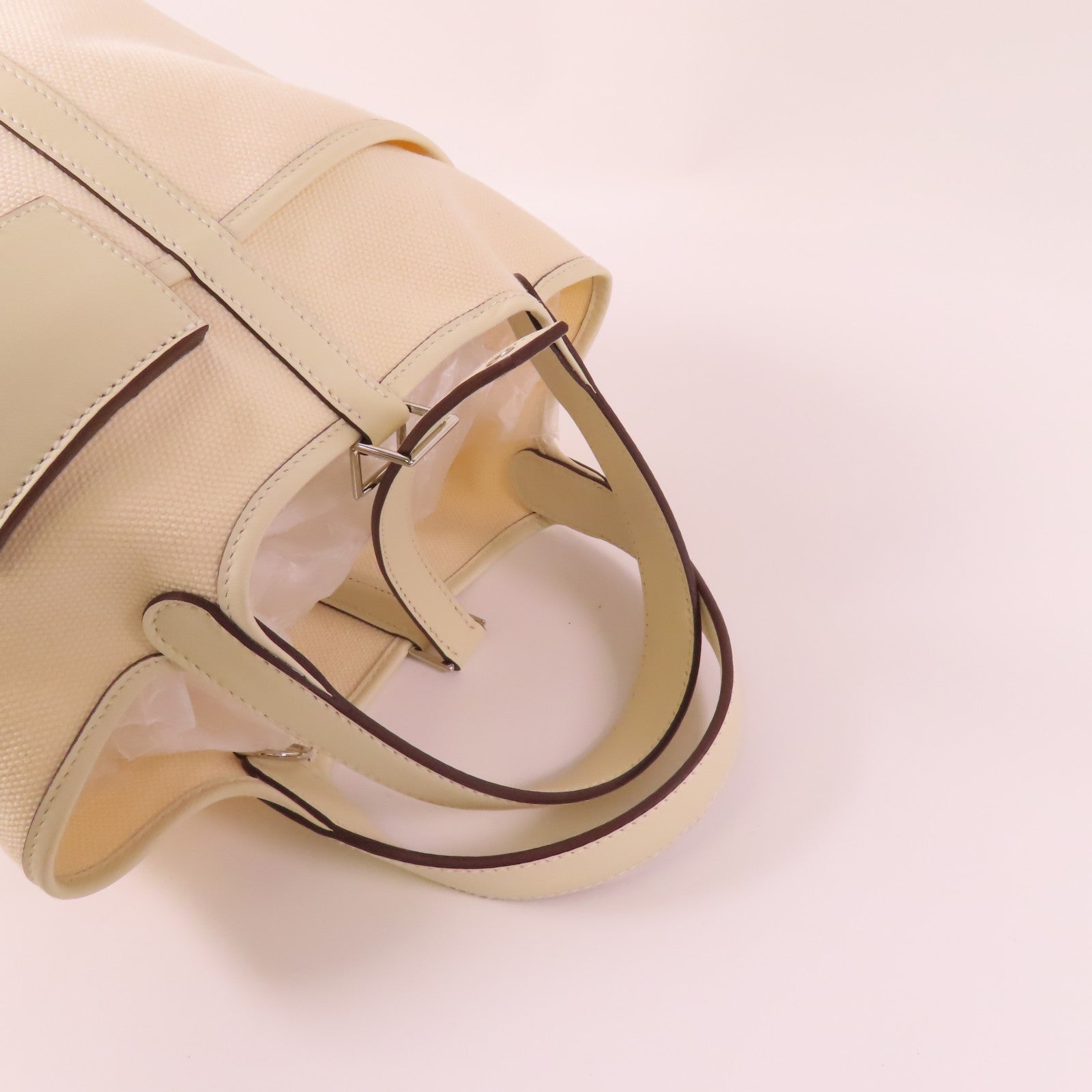 HERMES 帆布Picotin PM Cargo挽袋Nata